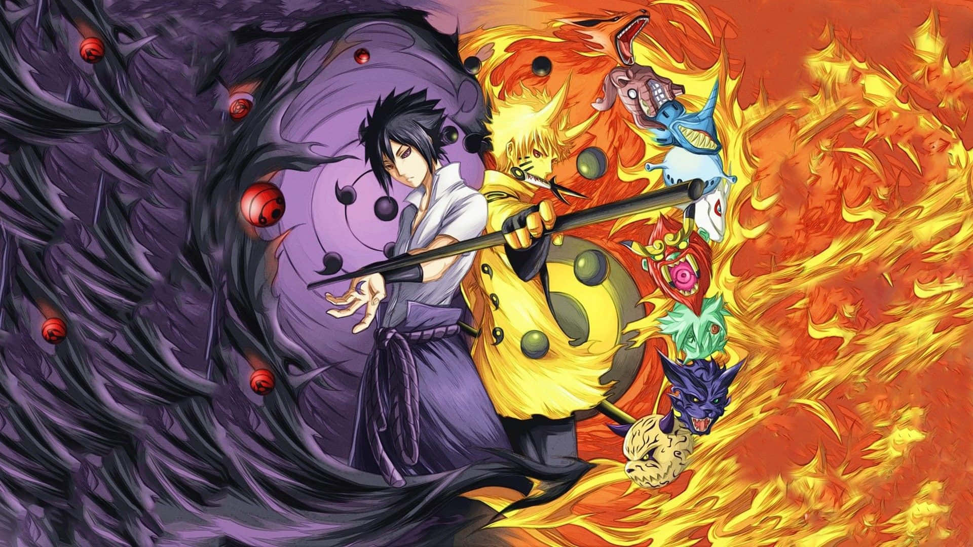 El Legendario Trío Ninja de Konoha Fondos de pantalla