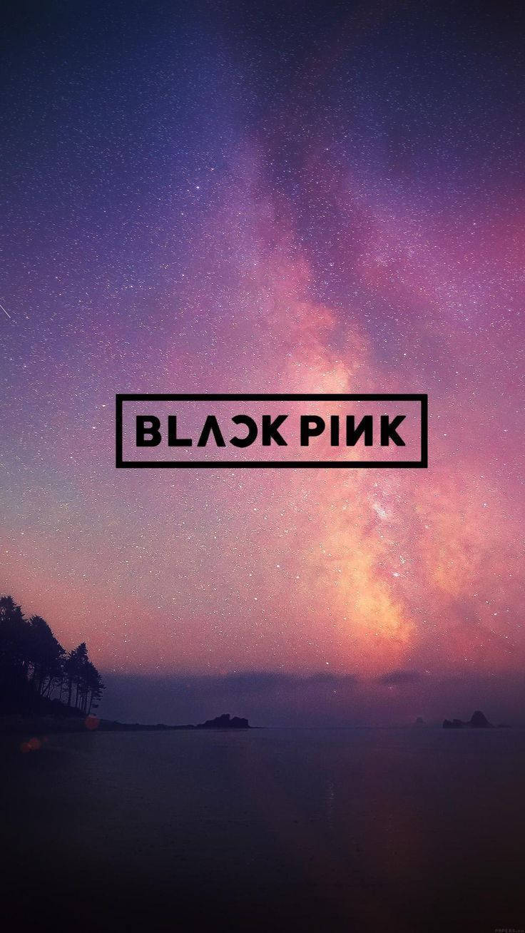 El Logotipo Futurista de la Sensación del Pop Coreano Blackpink Fondos de pantalla