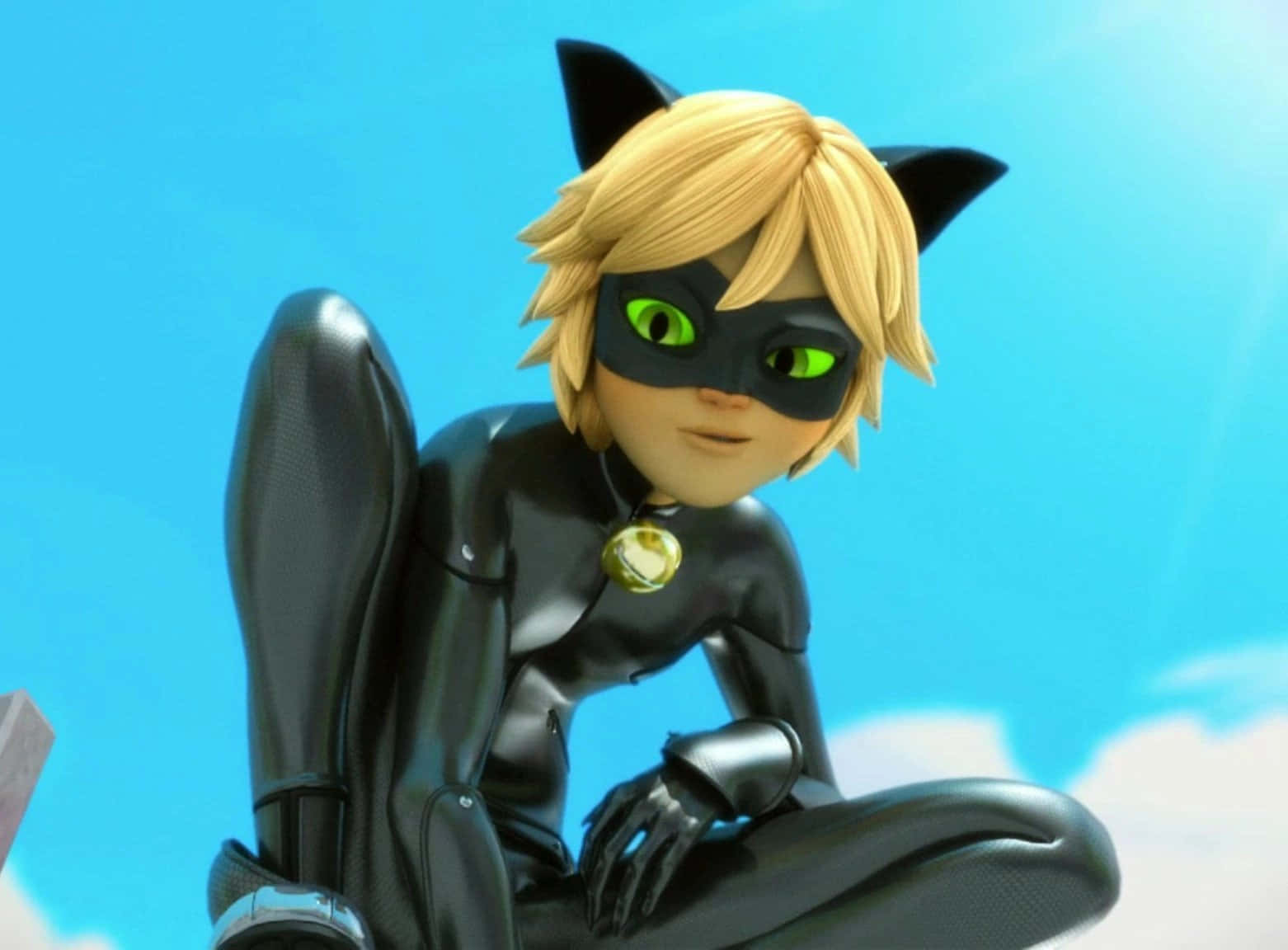 El misterioso Cat Noir Fondos de pantalla