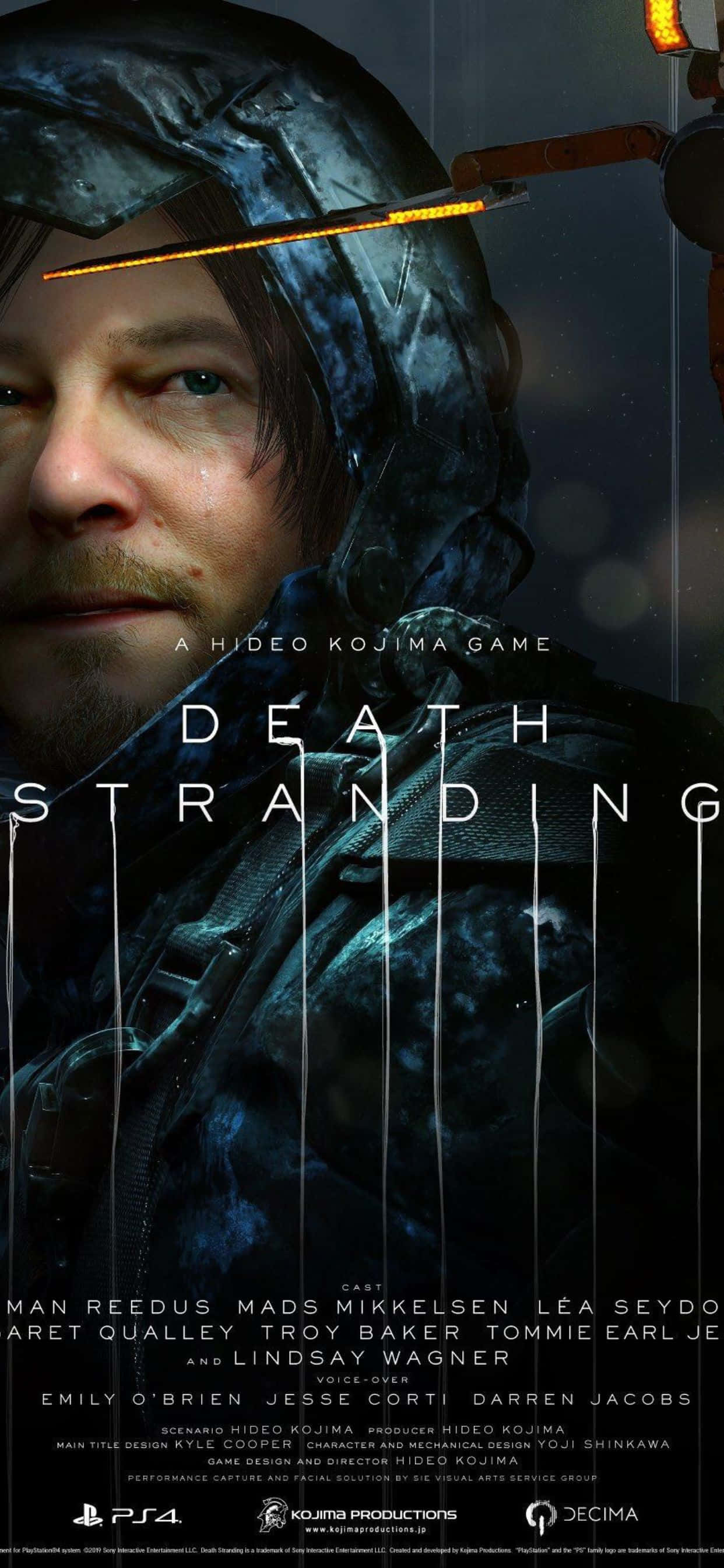 El nuevo éxito de Kojima, 'Death Stranding', visualizado para iPhone Xs Max. Fondos de pantalla