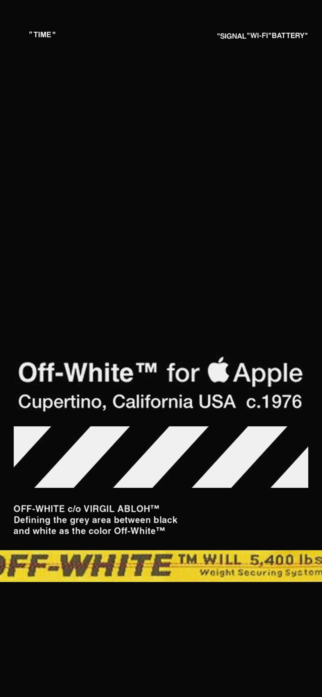 El Nuevo Off White iPhone 11 con su Diseño Moderno y Elegante Fondos de pantalla