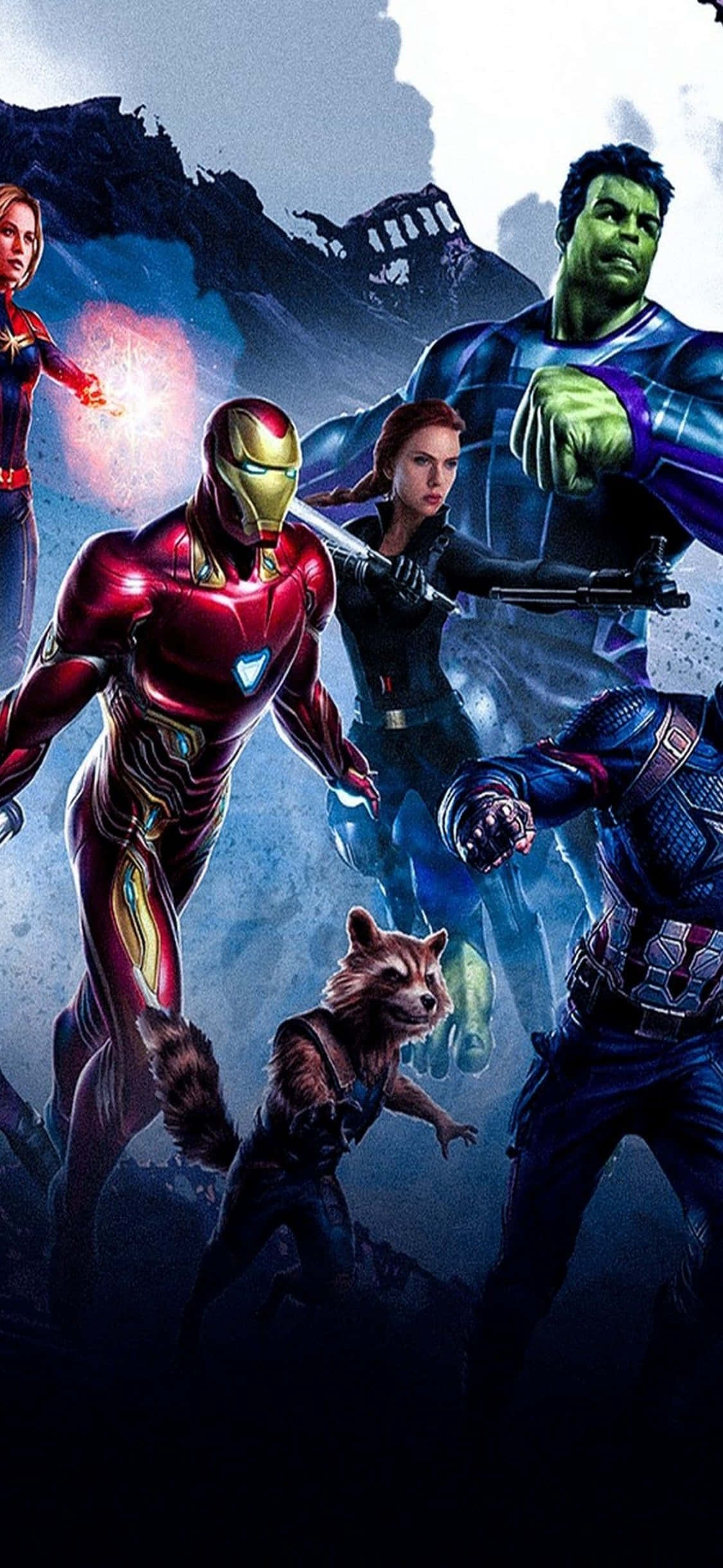 “El poder de Marvel’s Avengers en iPhone XS” Fondos de pantalla
