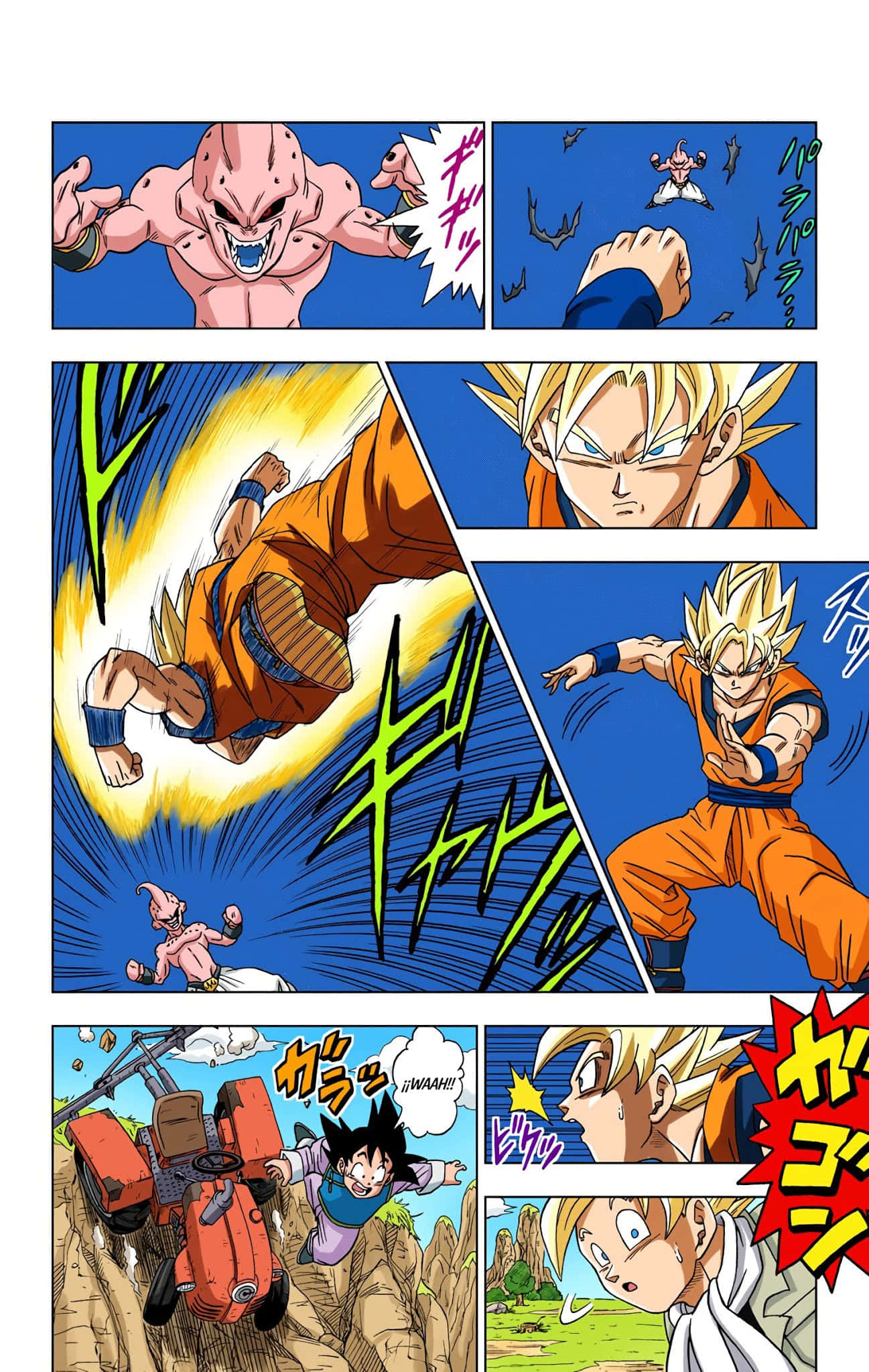 El poder épico de los Saiyans desatado en el manga de Dragon Ball Super Fondos de pantalla
