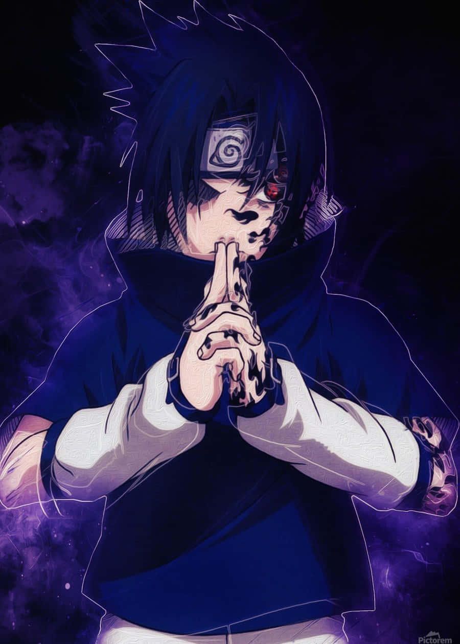 El prodigio del clan Uchiha, Sasuke, muestra su fuerza y destreza Fondos de pantalla