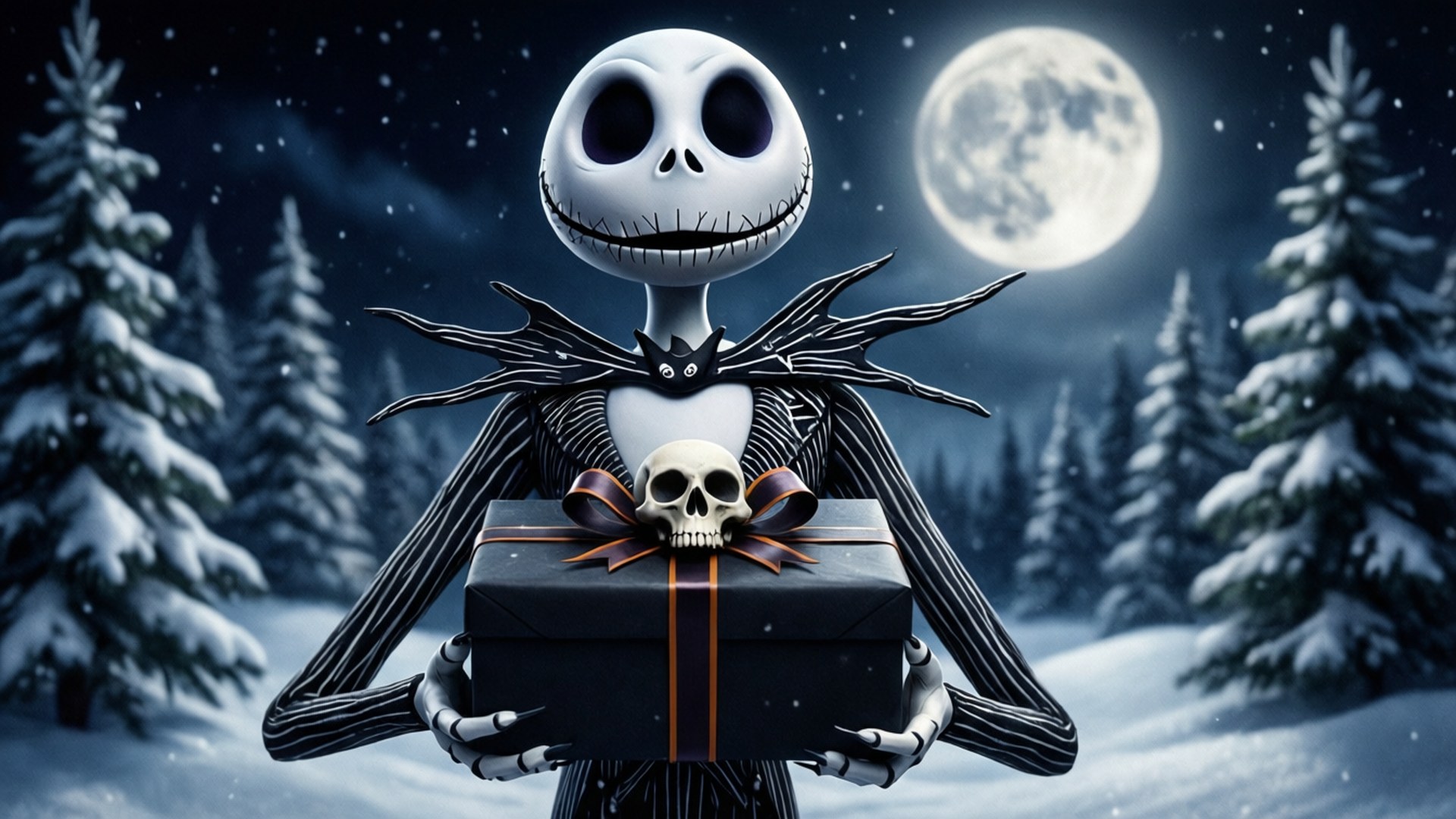 El Regalo Navideño de Jack Fondos de pantalla