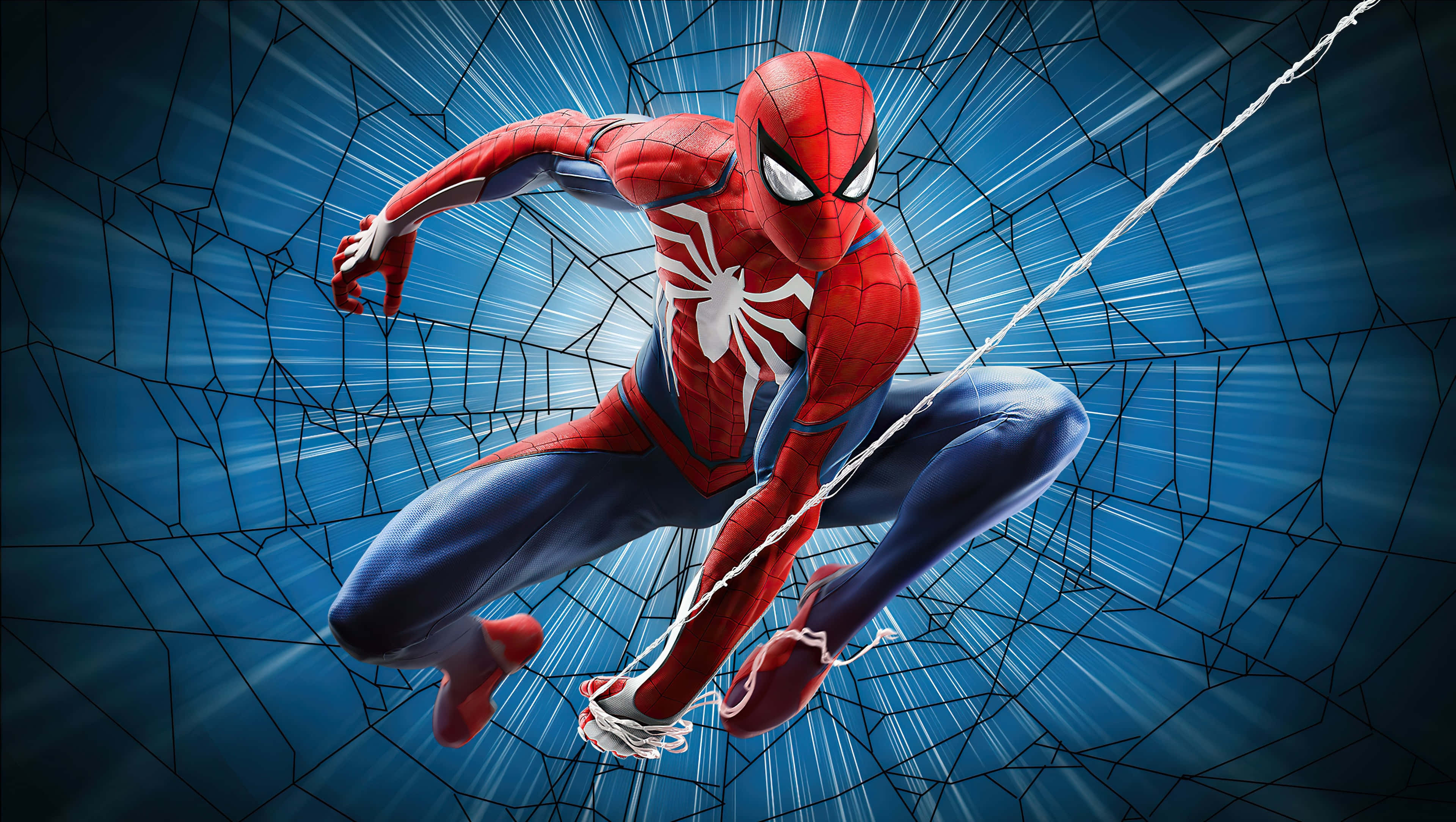 El Sorprendente Hombre Araña balanceándose por la ciudad Fondos de pantalla