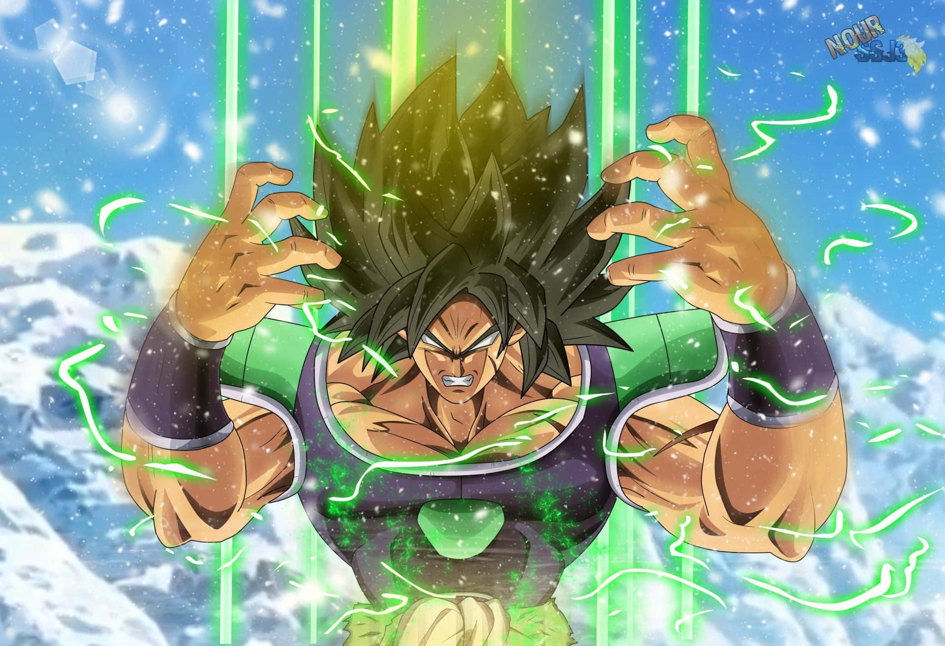 El trío, Goku, Vegeta y Broly, avanzan en Dragon Ball Super: Broly Fondos de pantalla