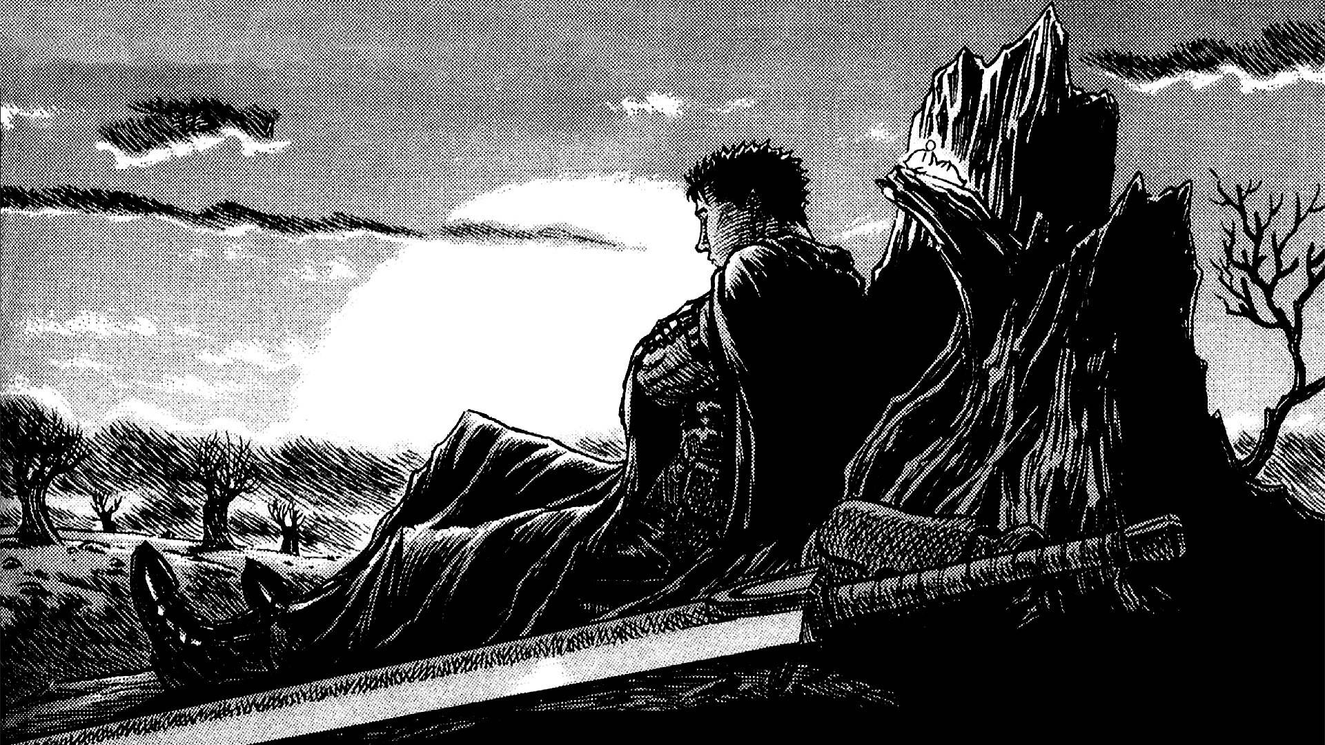 El valiente guerrero Guts enfrenta a las hordas del mal Fondos de pantalla