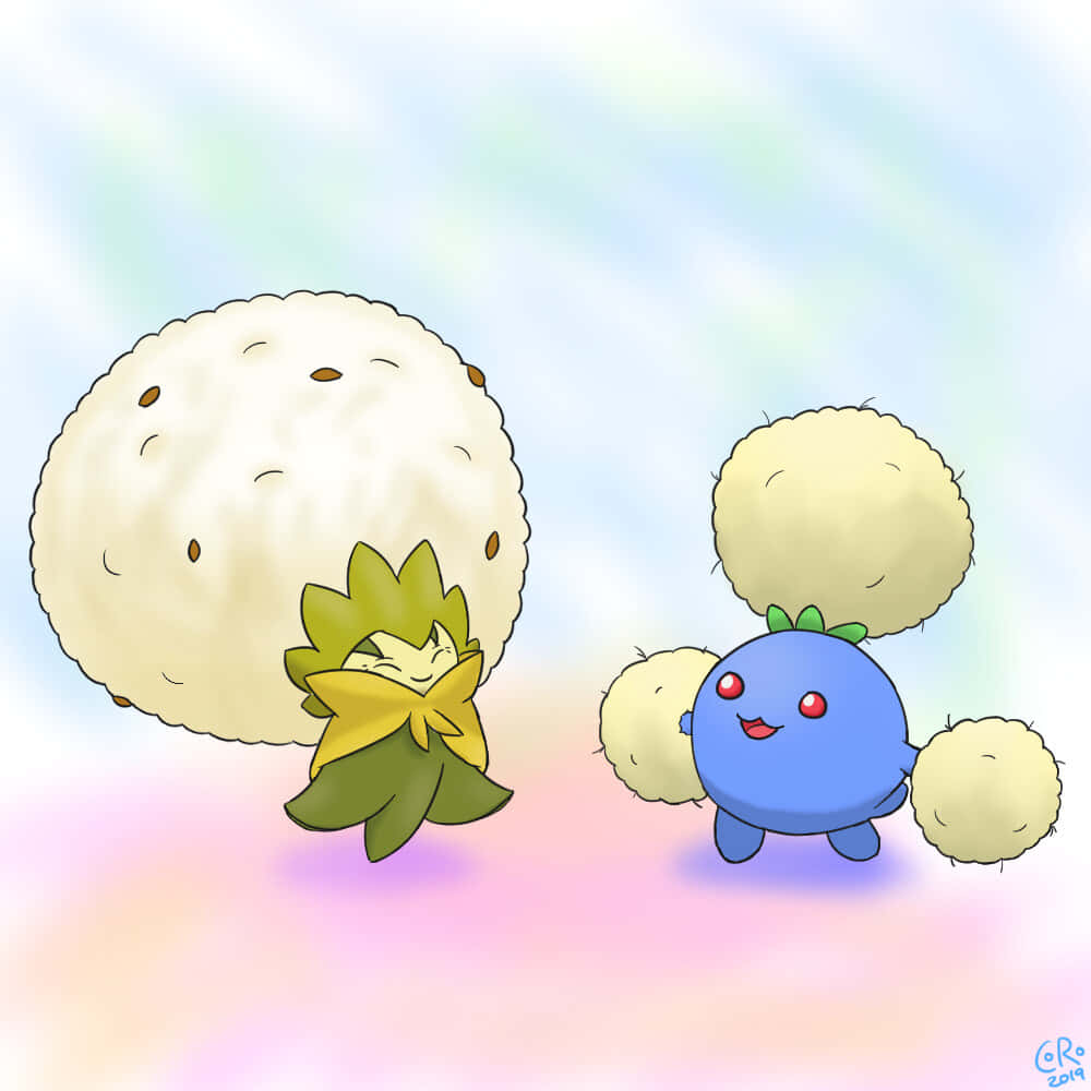 Eldegoss y Jumpluff Fondos de pantalla