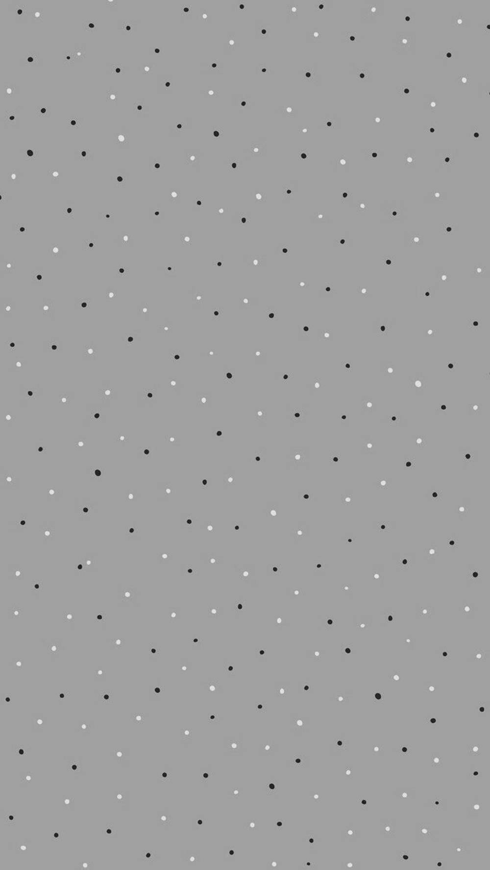 Elegante iPhone gris con patrón de lunares elegante Fondos de pantalla