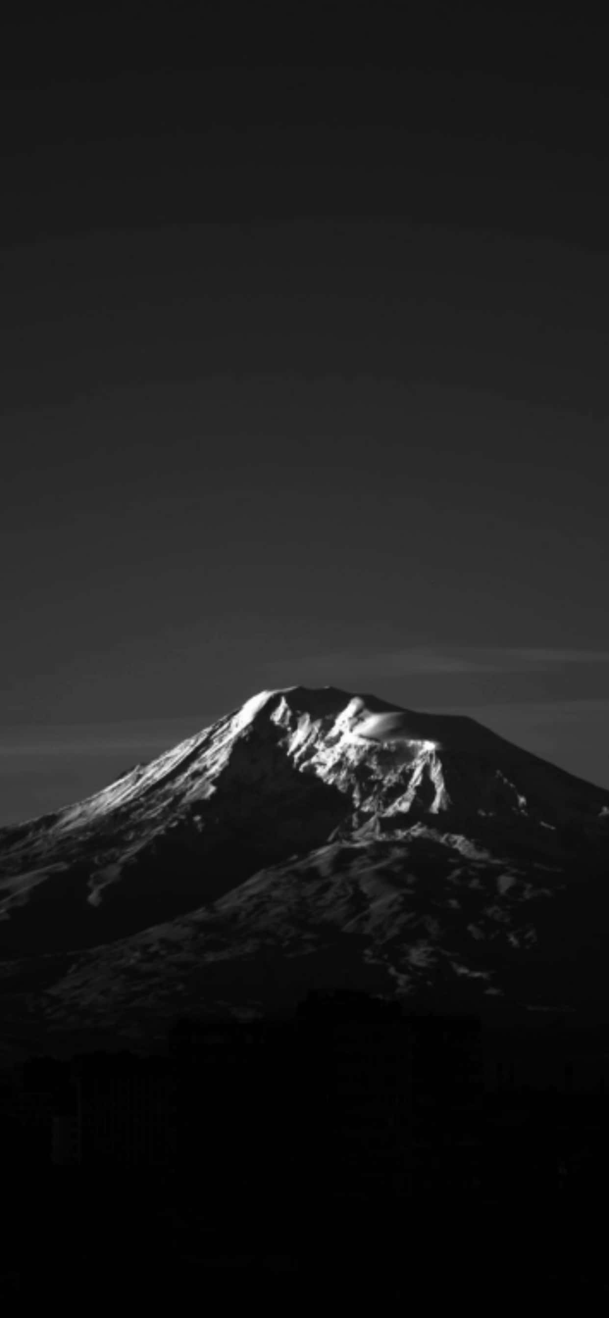 Elegante Pantalla AMOLED del iPhone XS Max en Negro. Fondos de pantalla