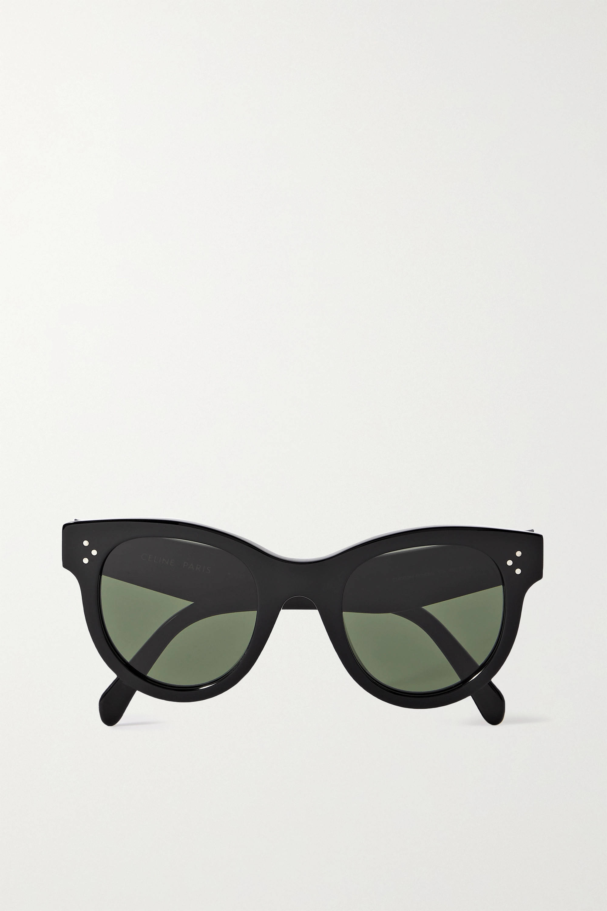 Elegante Lente Celine Negro Redondo que Irradia Estilo y Elegancia Fondos de pantalla