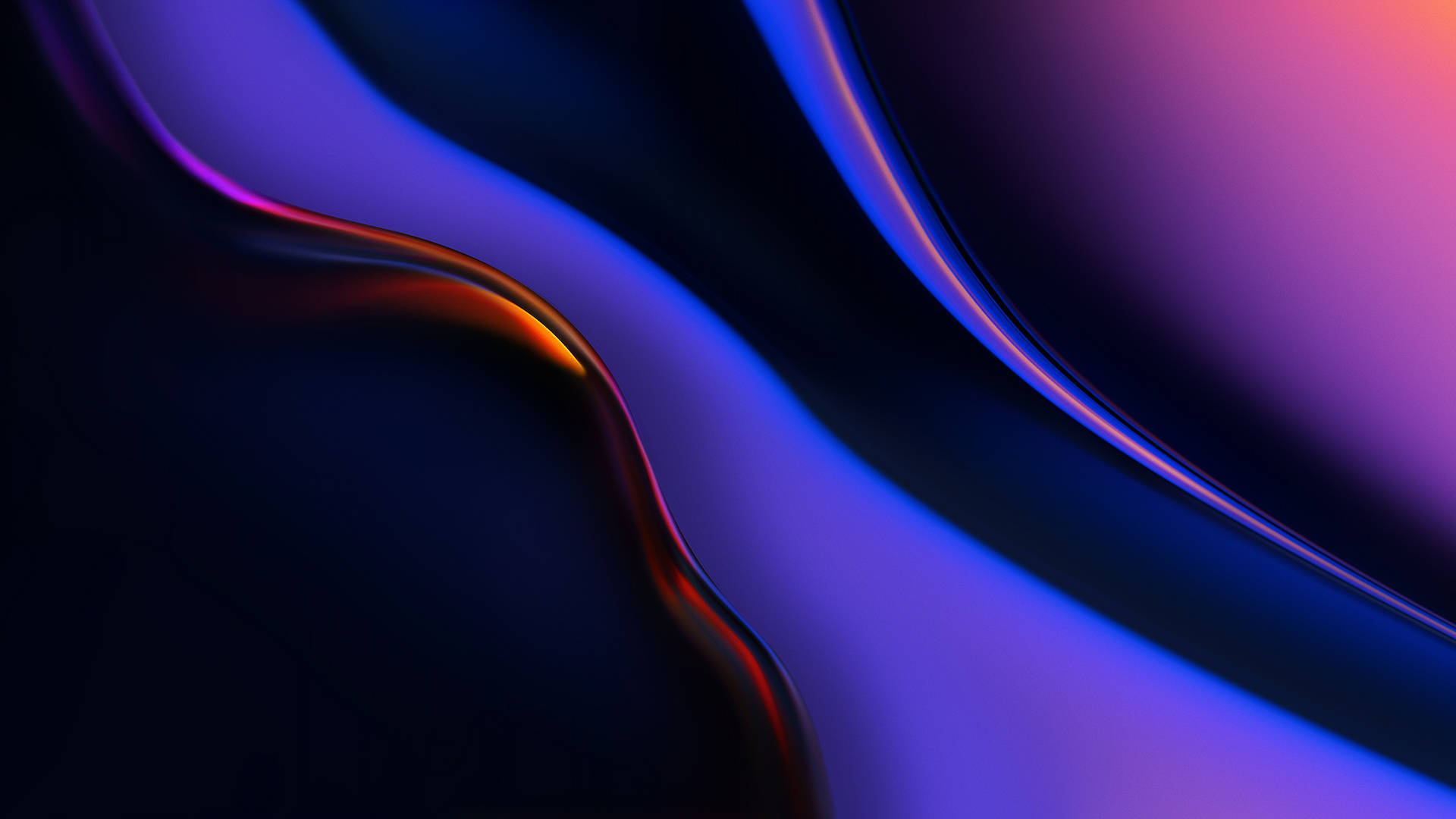 Elegante Smartphone OnePlus sobre Fondo Azul Violeta Fondos de pantalla
