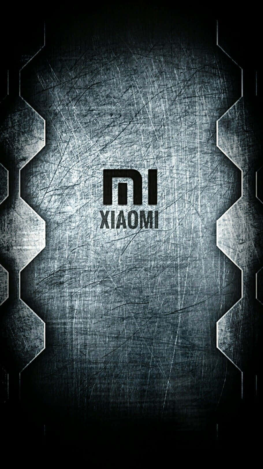 Elegante smartphone Xiaomi sobre fondo abstracto Fondos de pantalla