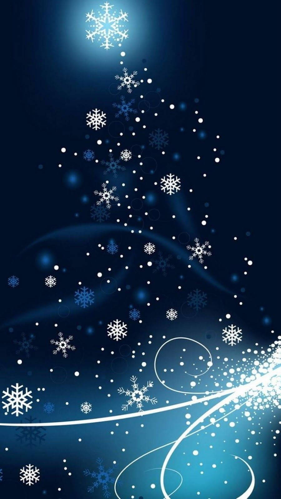 Elegante y sofisticado fondo de Navidad para iPhone Fondos de pantalla