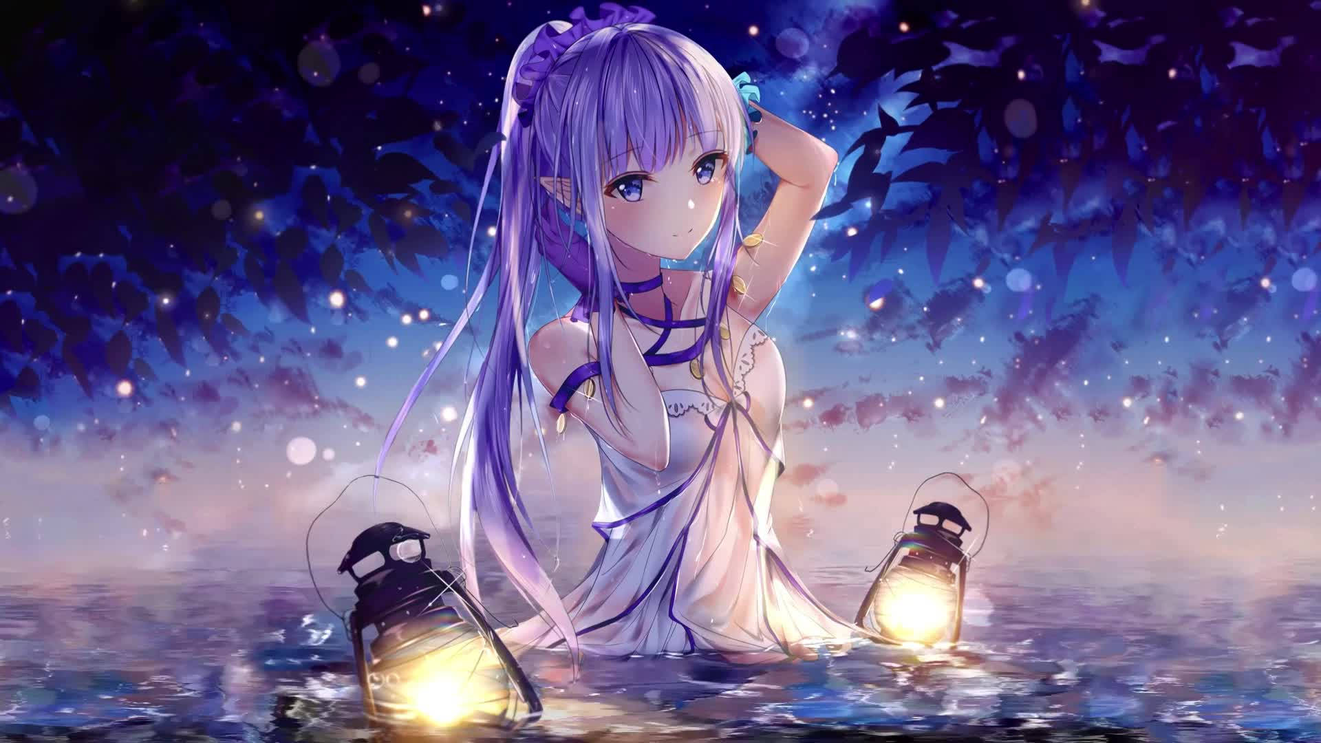 Fondo de pantalla de Elfo Hermoso de Anime en Vivo