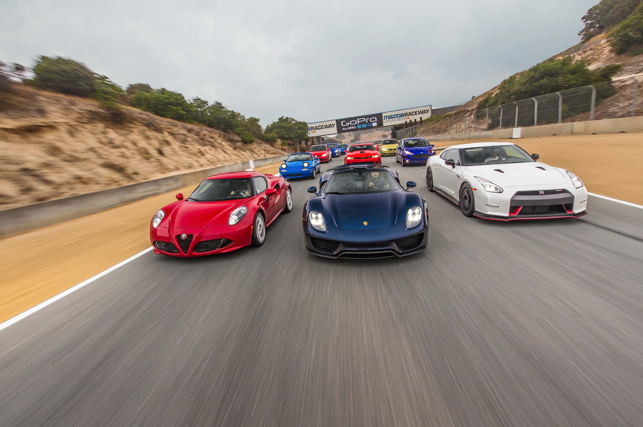 Emocionante Campeonato de Carreras de Autos Fondos de pantalla