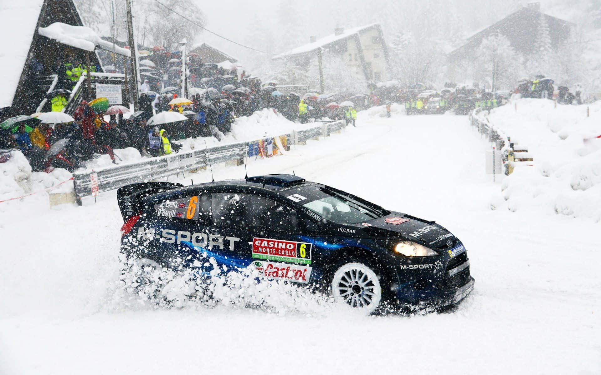 Emocionante experiencia de carreras sobre hielo Fondos de pantalla