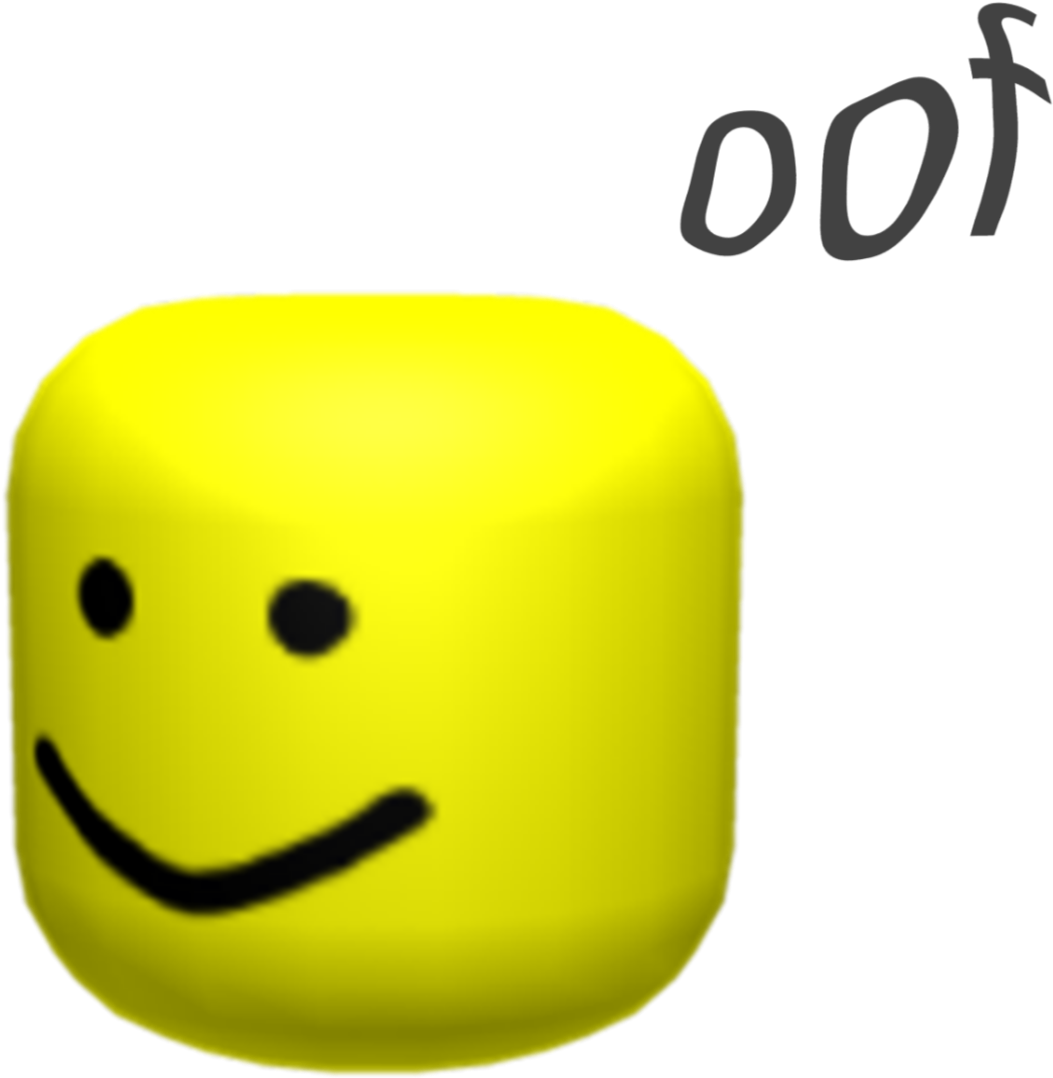 Emoji gráfico de Oof de Roblox Fondos de pantalla
