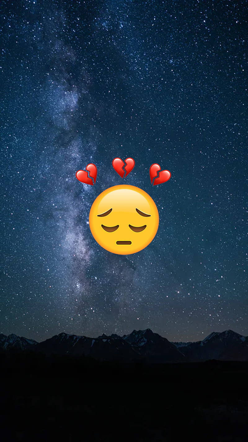 Emoji Triste para Foto de Perfil de WhatsApp Fondos de pantalla