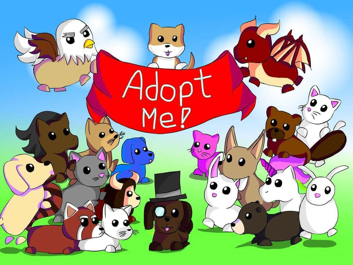 Encantador Arte de Fans de Adopt Me Fondo de Videojuego Fondos de pantalla
