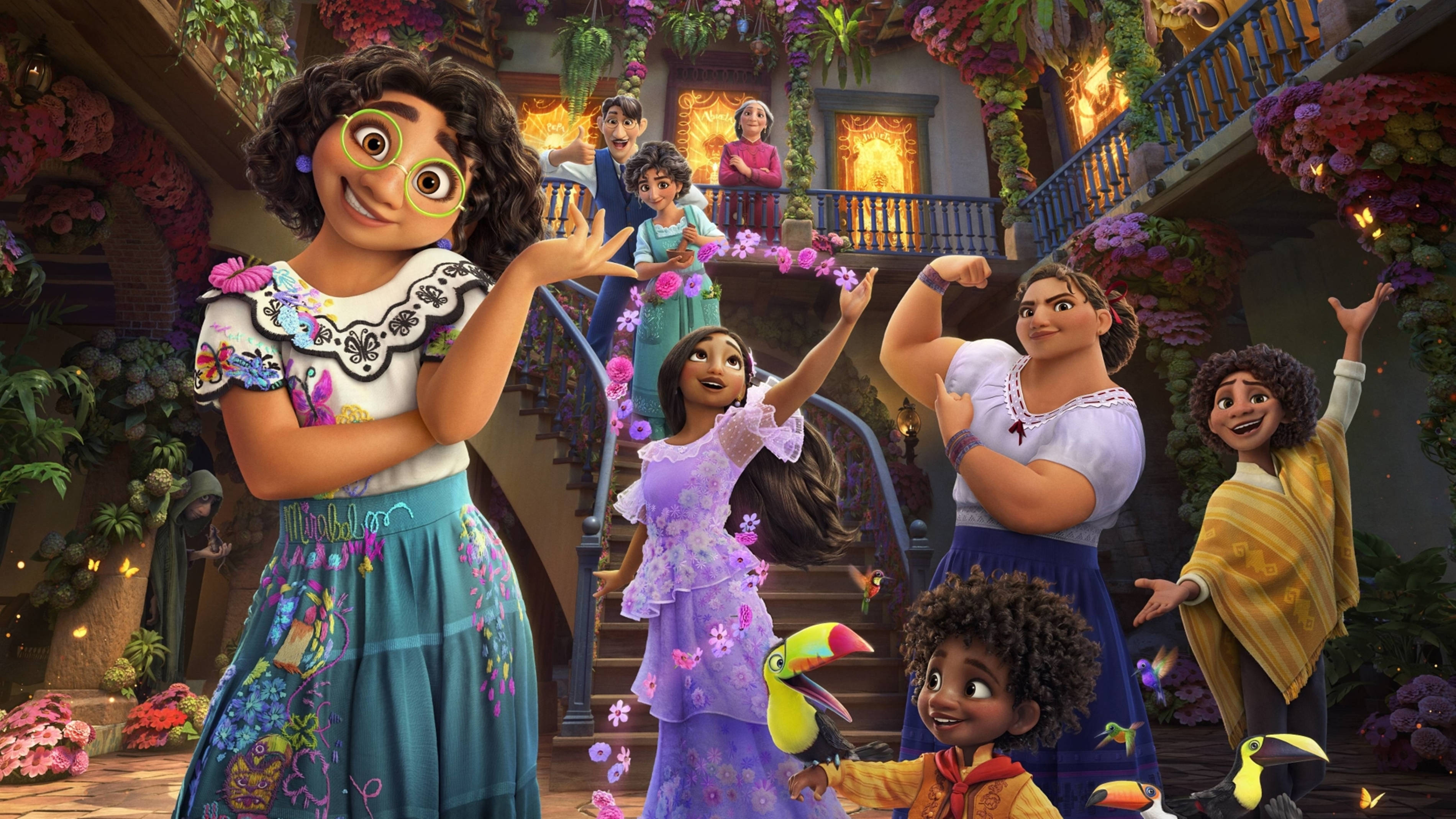 Encanto 2021 Familia Disney 4K Ultra Panorámica Fondos de pantalla
