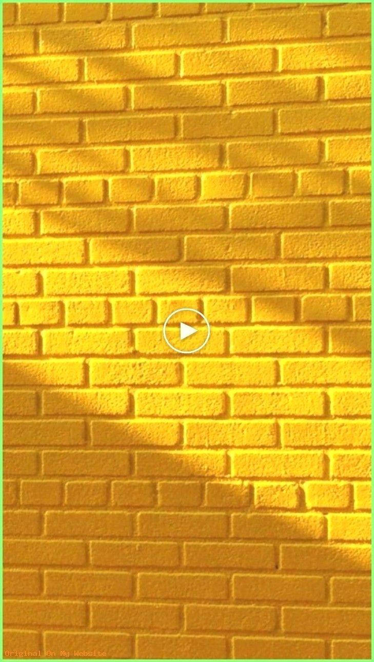 Encanto del Pasado - Pared de Ladrillo Vintage Amarillo Estético Fondos de pantalla