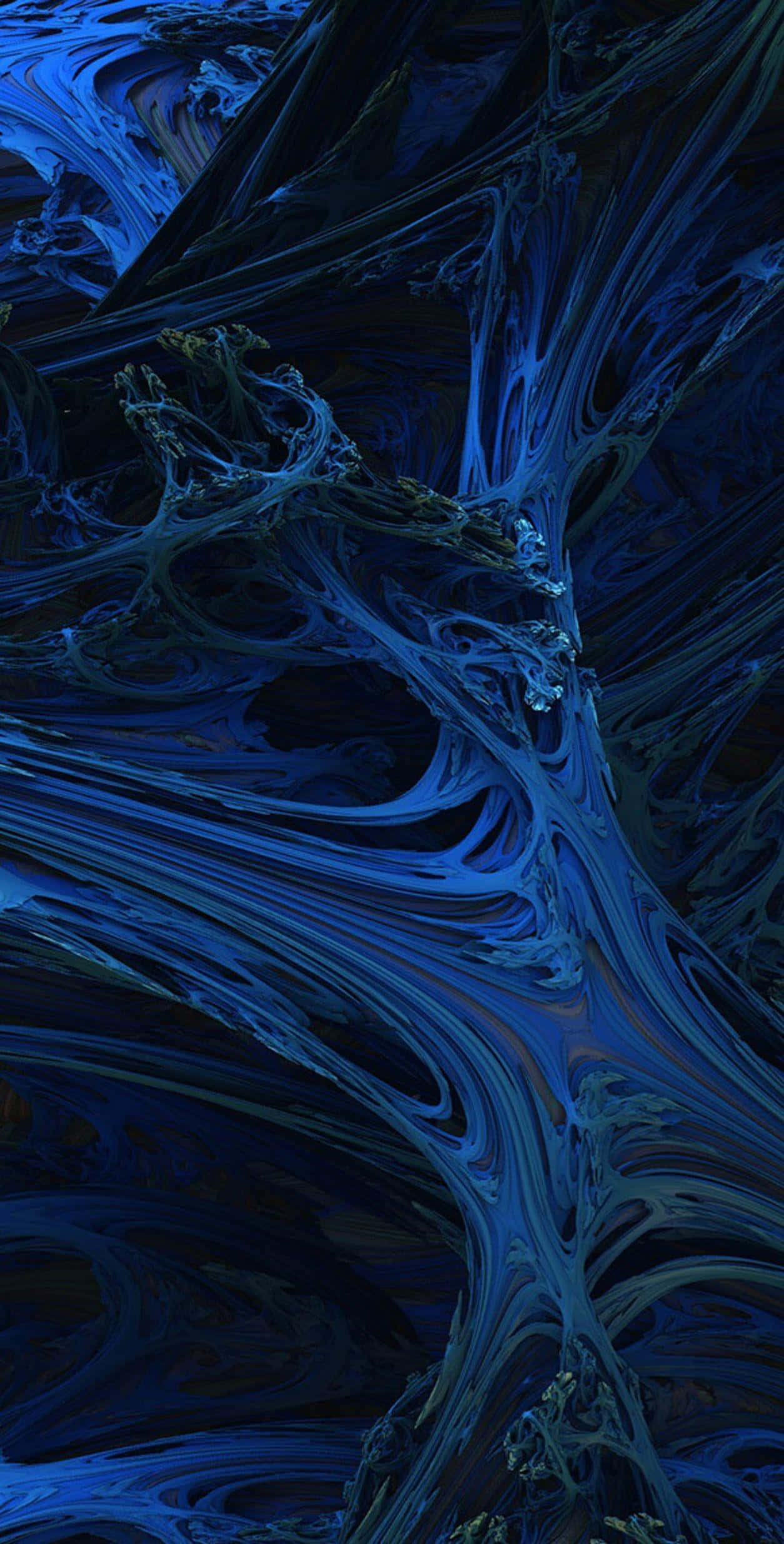 Encuentra el Equilibrio en el Azul Oscuro Fondos de pantalla