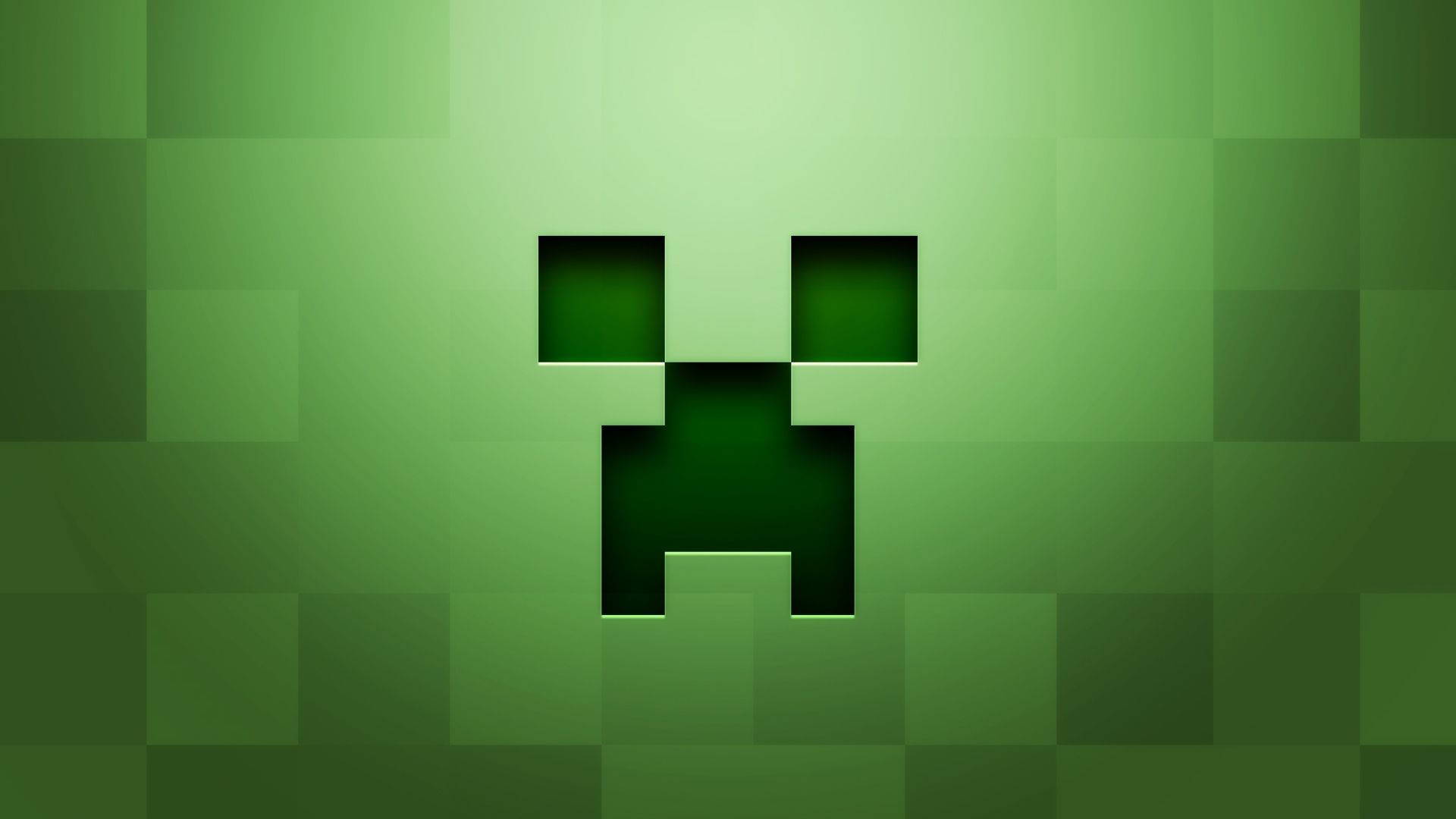 Encuentra tu camino con la Cara de Creeper de Minecraft Fondos de pantalla