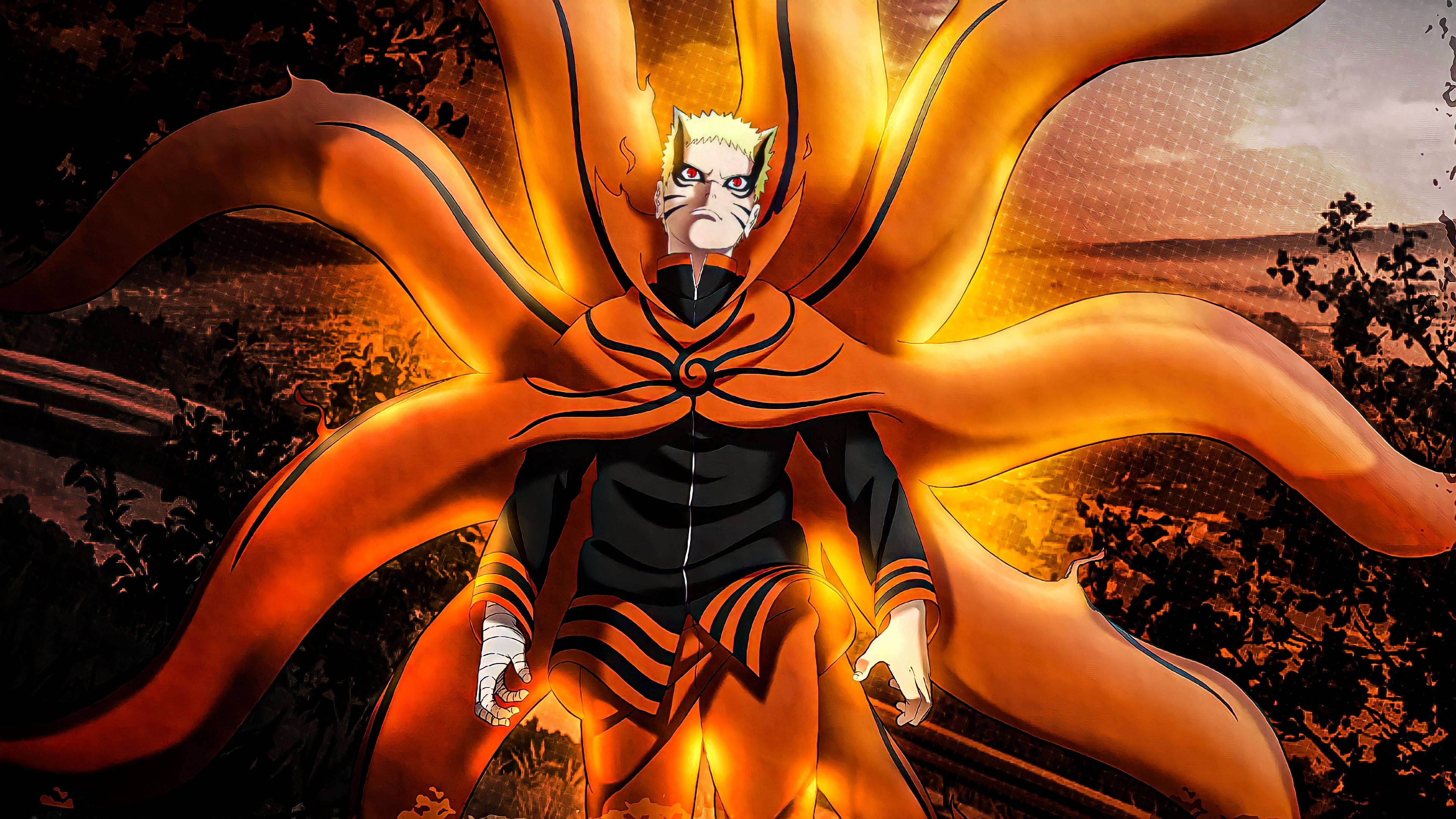 Energía del Modo Barión de Naruto Fondos de pantalla