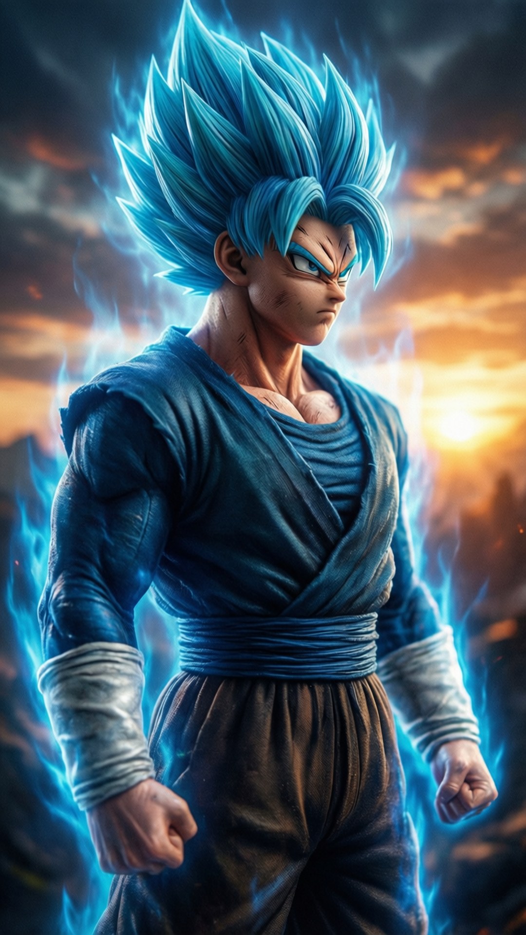 Enfrentamiento de Gogeta Blue Fondos de pantalla