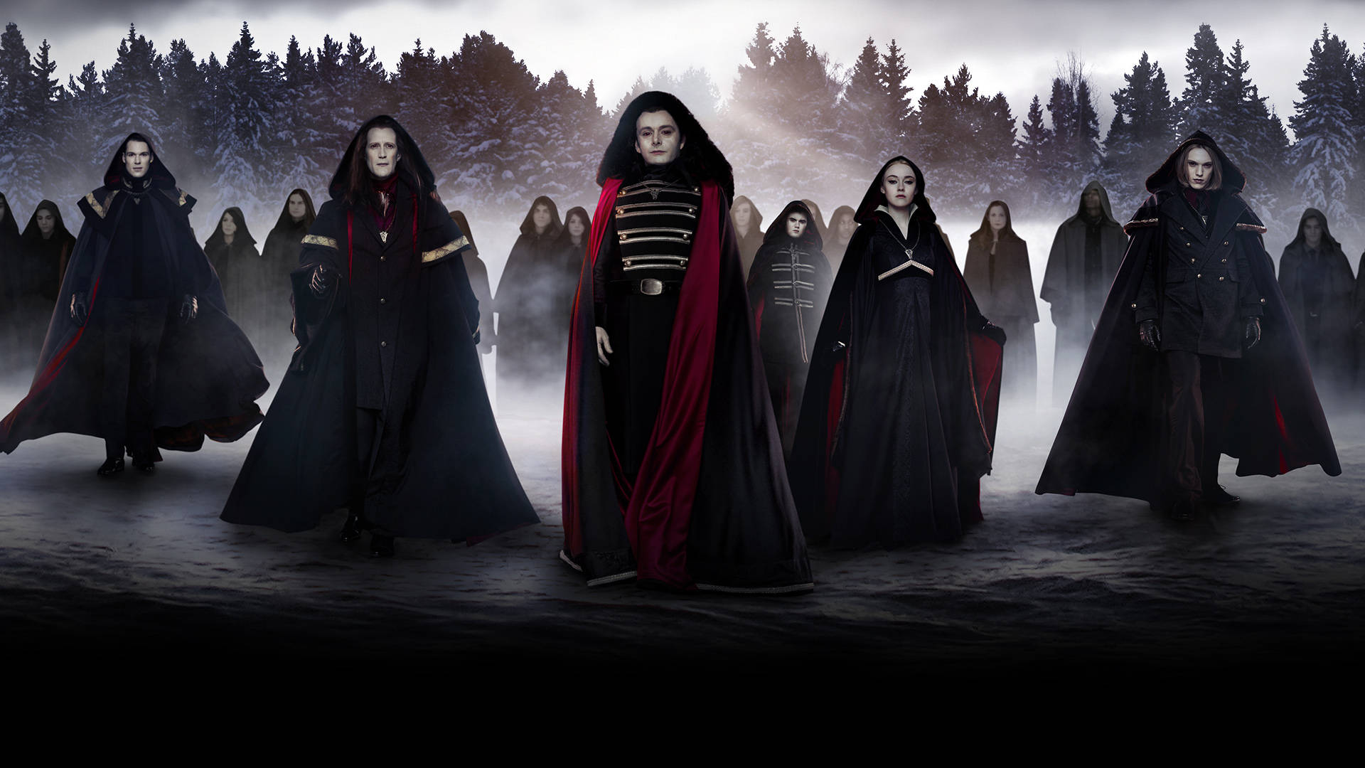 Enfrentamiento del aquelarre Volturi en la Saga Crepúsculo Fondos de pantalla