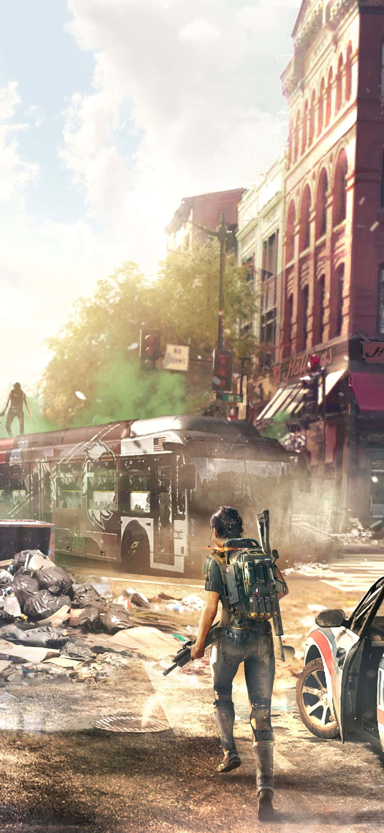 Enfréntate a la Zona Oscura con The Division ahora en iPhone Xs Max Fondos de pantalla