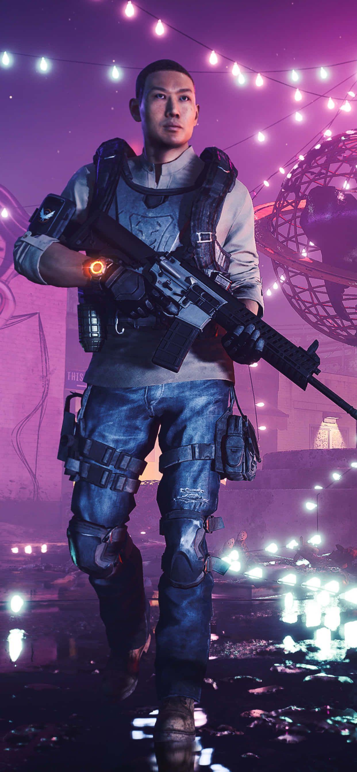 Enfréntate a lo desconocido con este iPhone Xs Max edición The Division. Fondos de pantalla