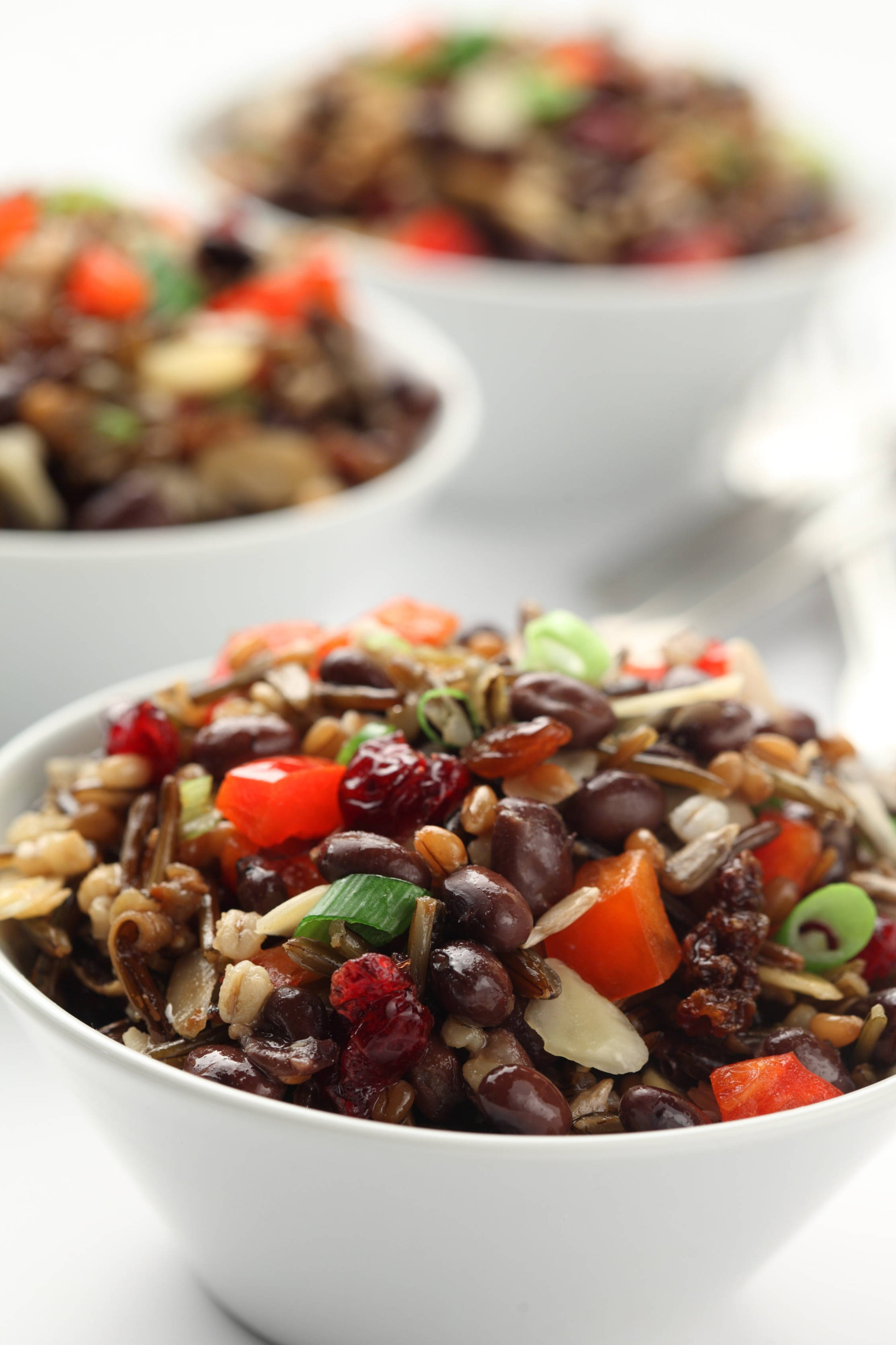 Ensalada de frijoles negros y lentejas Fondos de pantalla