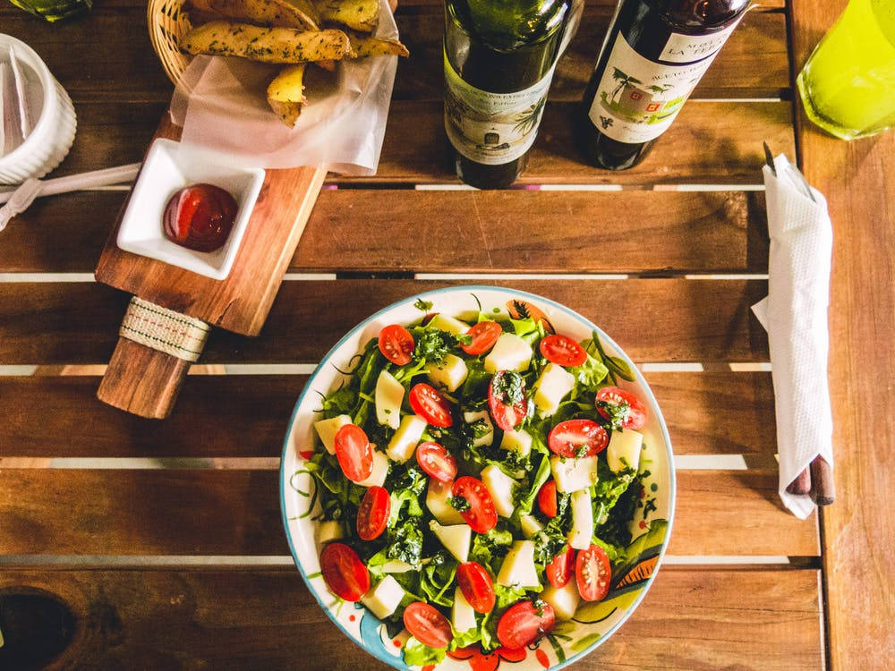 Ensalada de Tomate y Queso Fondos de pantalla