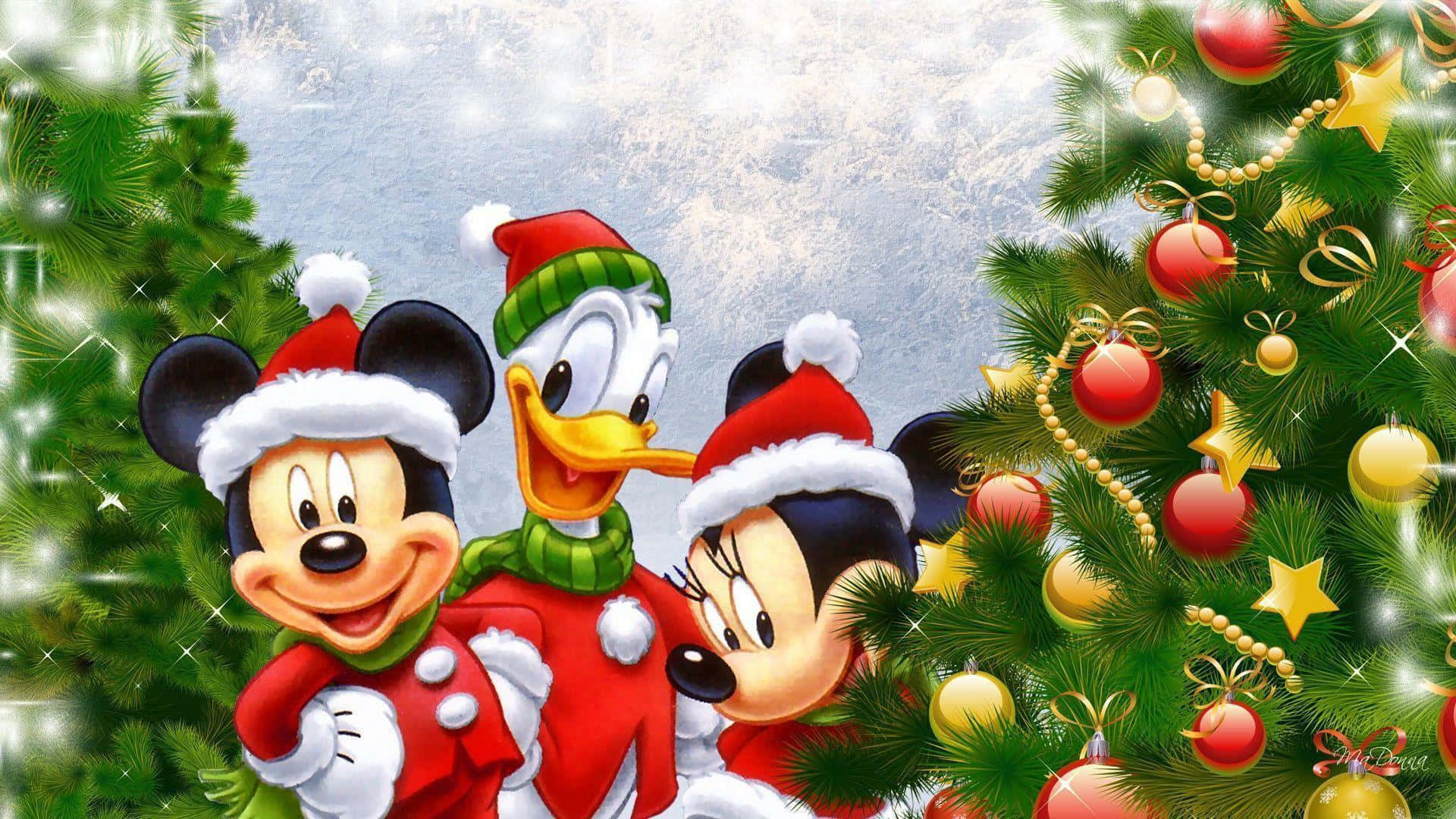 ¡Entra en el espíritu navideño con Disney! Fondos de pantalla