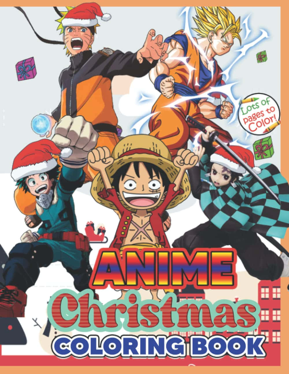 ¡Entra en el espíritu navideño con esta escena festiva de Anime Navideño! Fondos de pantalla