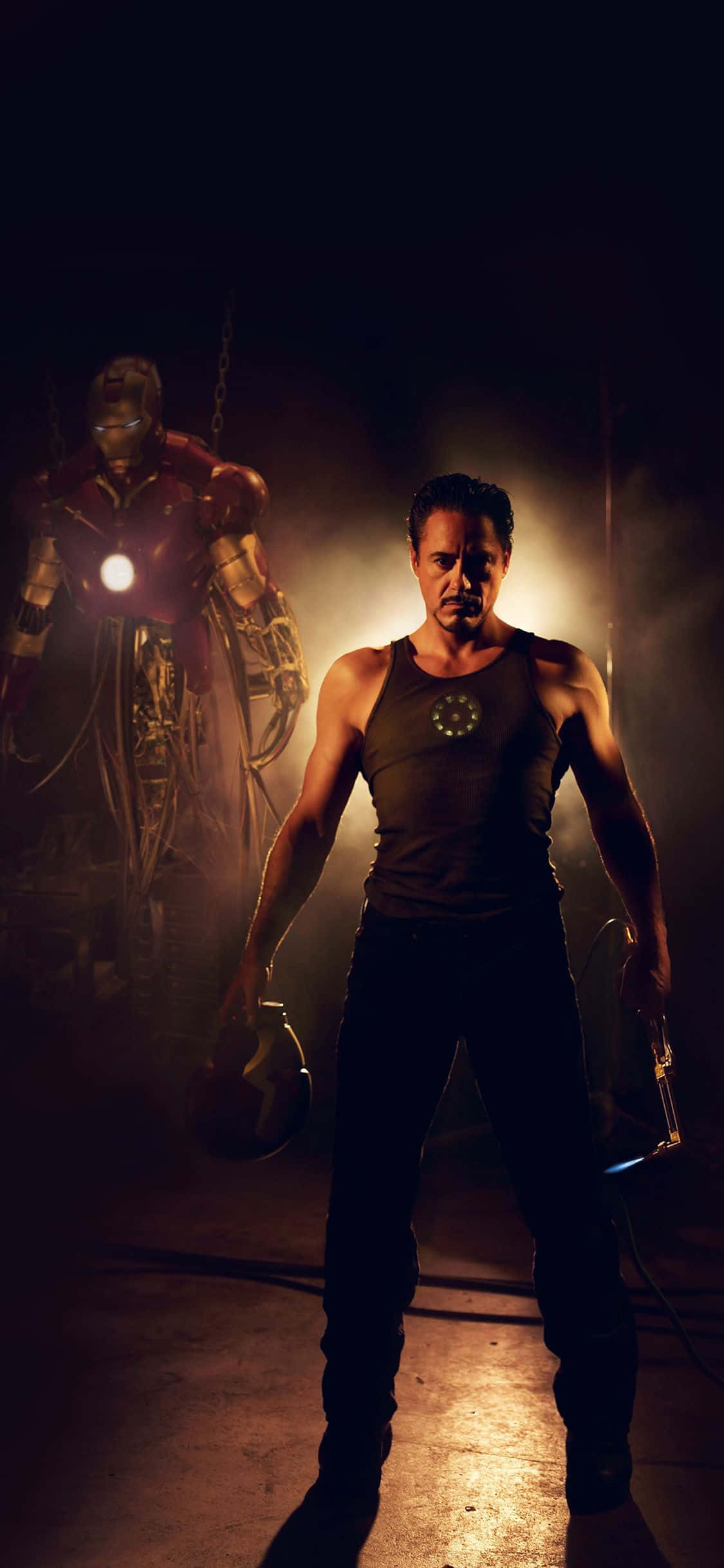 Entra en la era tecnológica con el iPhone X de Iron Man Fondos de pantalla