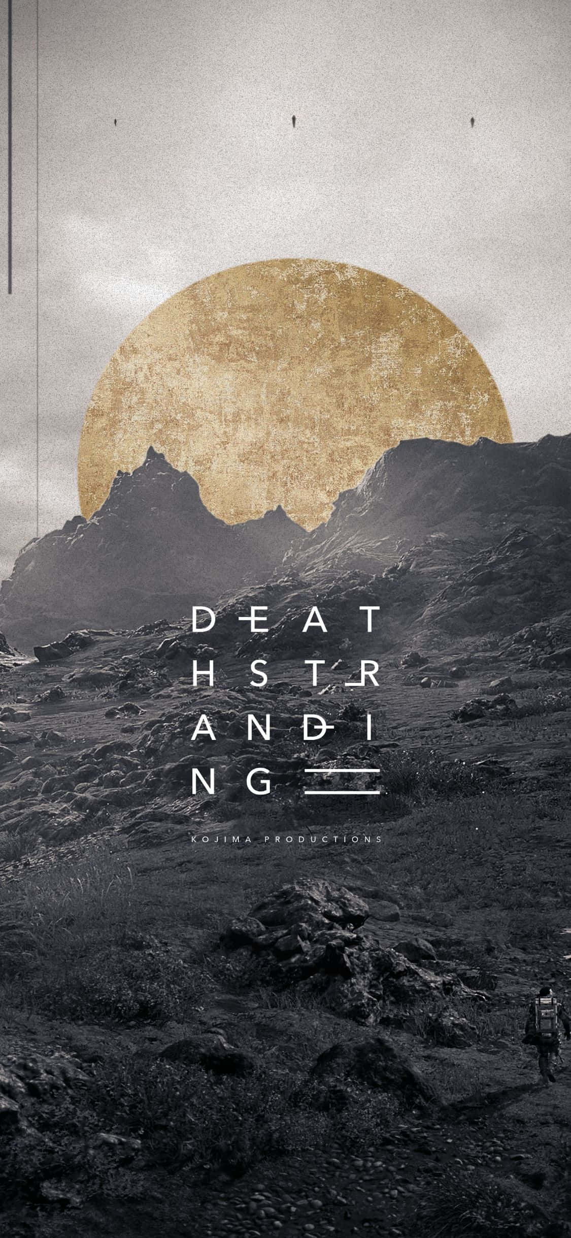 Entra en un nuevo mundo con el iPhone X y el nuevo videojuego 'Death Stranding'. Fondos de pantalla