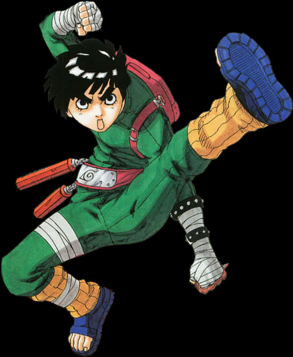 Entrada Dinámica de Rock Lee Fondos de pantalla