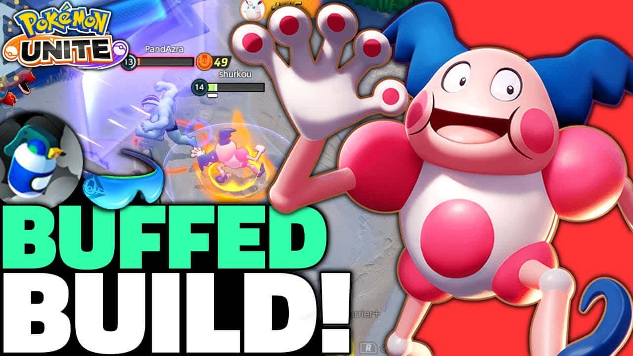 ¡Entrena con Mr. Mime en el nuevo juego de Pokémon Unite! Fondos de pantalla