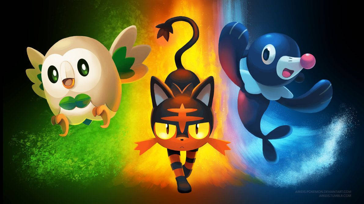 ¡Entrenadores, Cuidado con Estos Pokémon de Aire, Tierra y Mar! Fondos de pantalla