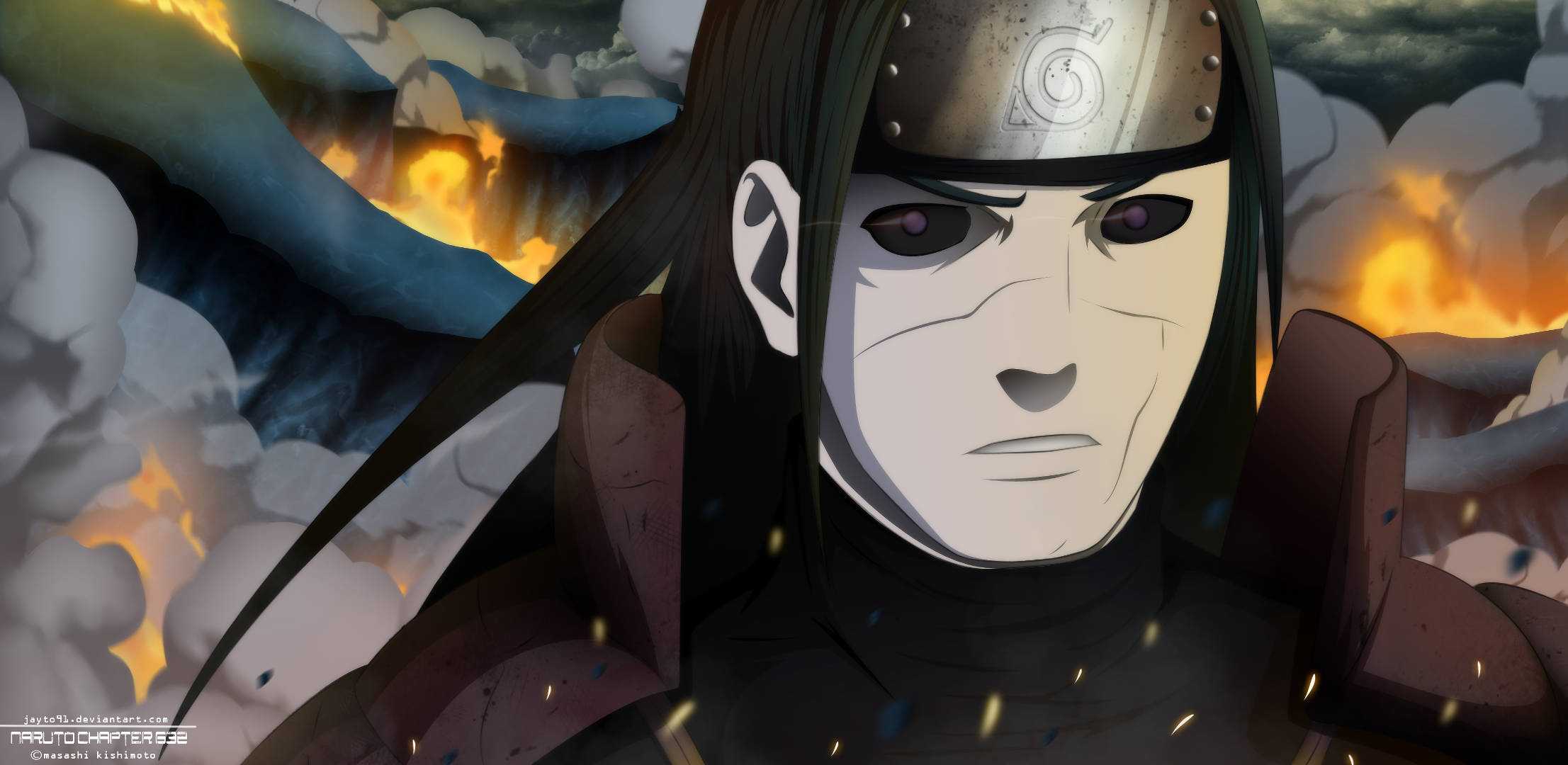 Épica batalla de reanimación de Hashirama en pantalla de celular Fondos de pantalla