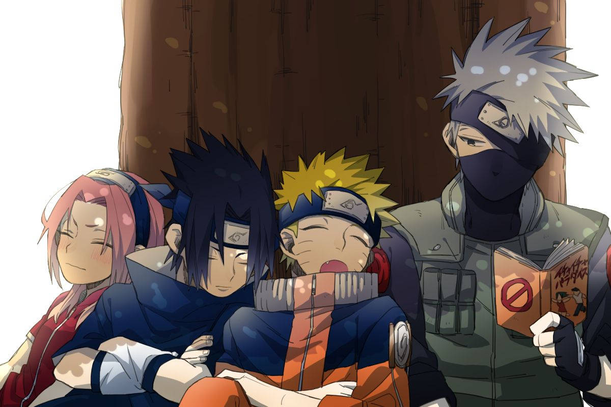 Equipo 7 de Naruto Tierno Fondos de pantalla