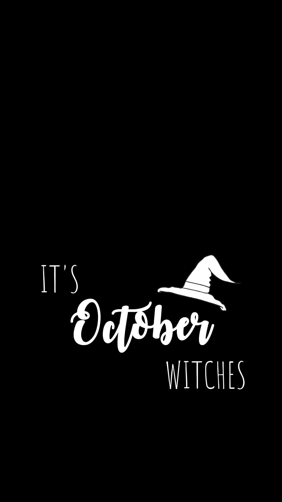 Es Octubre Brujas iPhone Fondos de pantalla