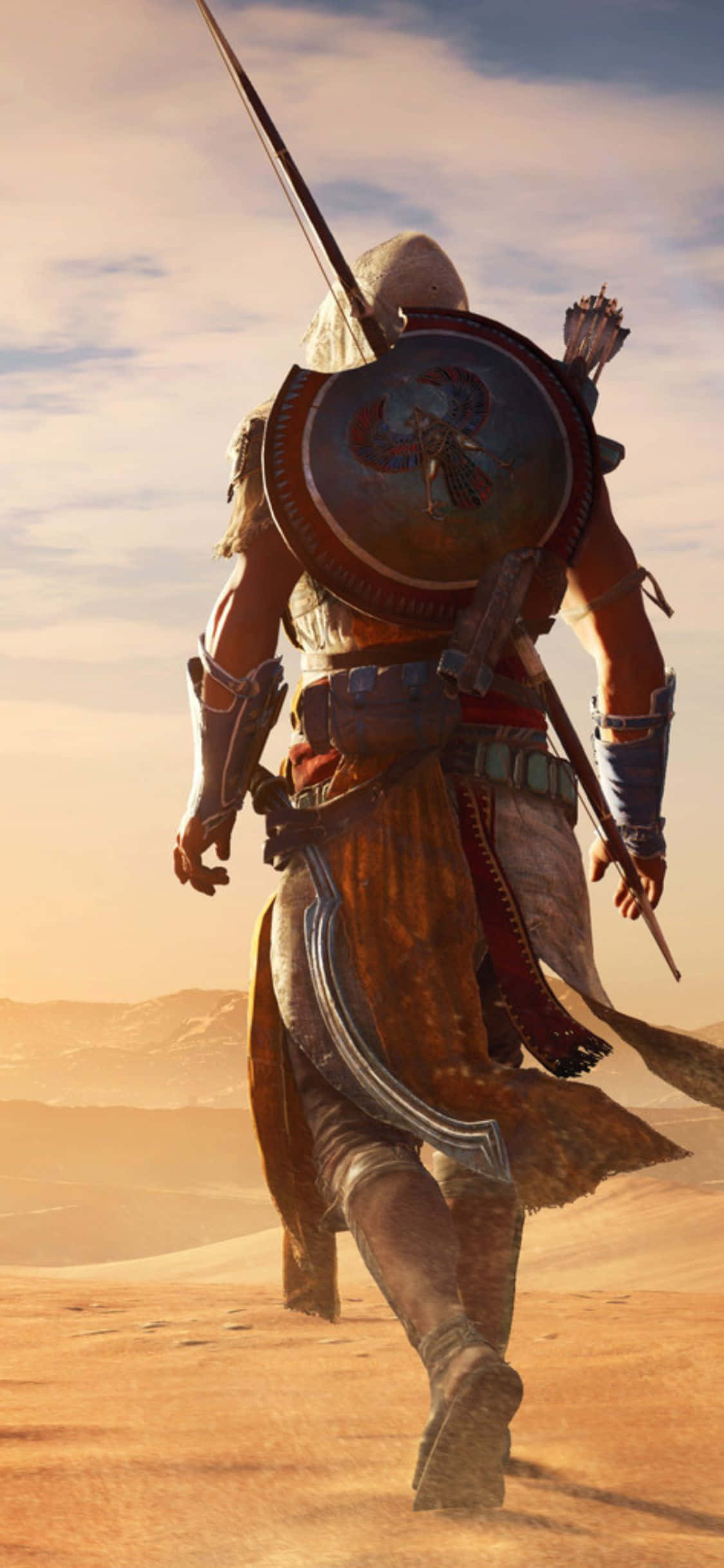 ¡Escala las Grandes Pirámides en el iPhone X de Assassin's Creed Origins! Fondos de pantalla