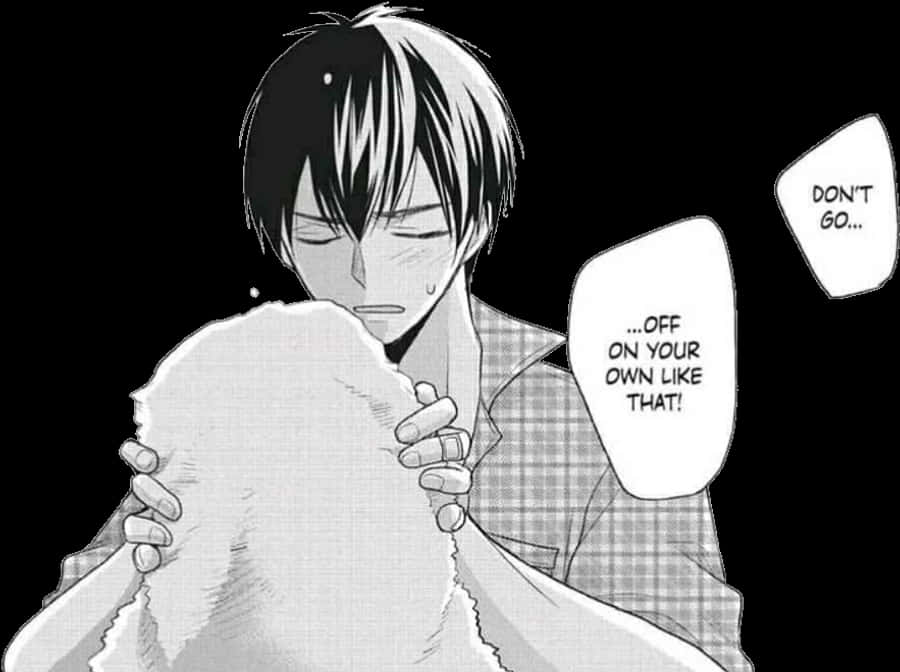 Escena de manga emotiva con lágrimas Fondos de pantalla