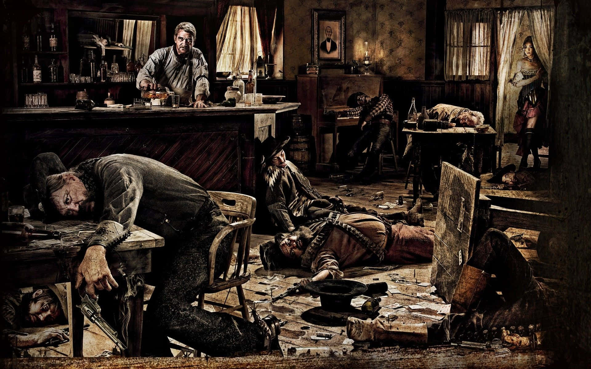Escena del Salvaje Oeste Fondos de pantalla