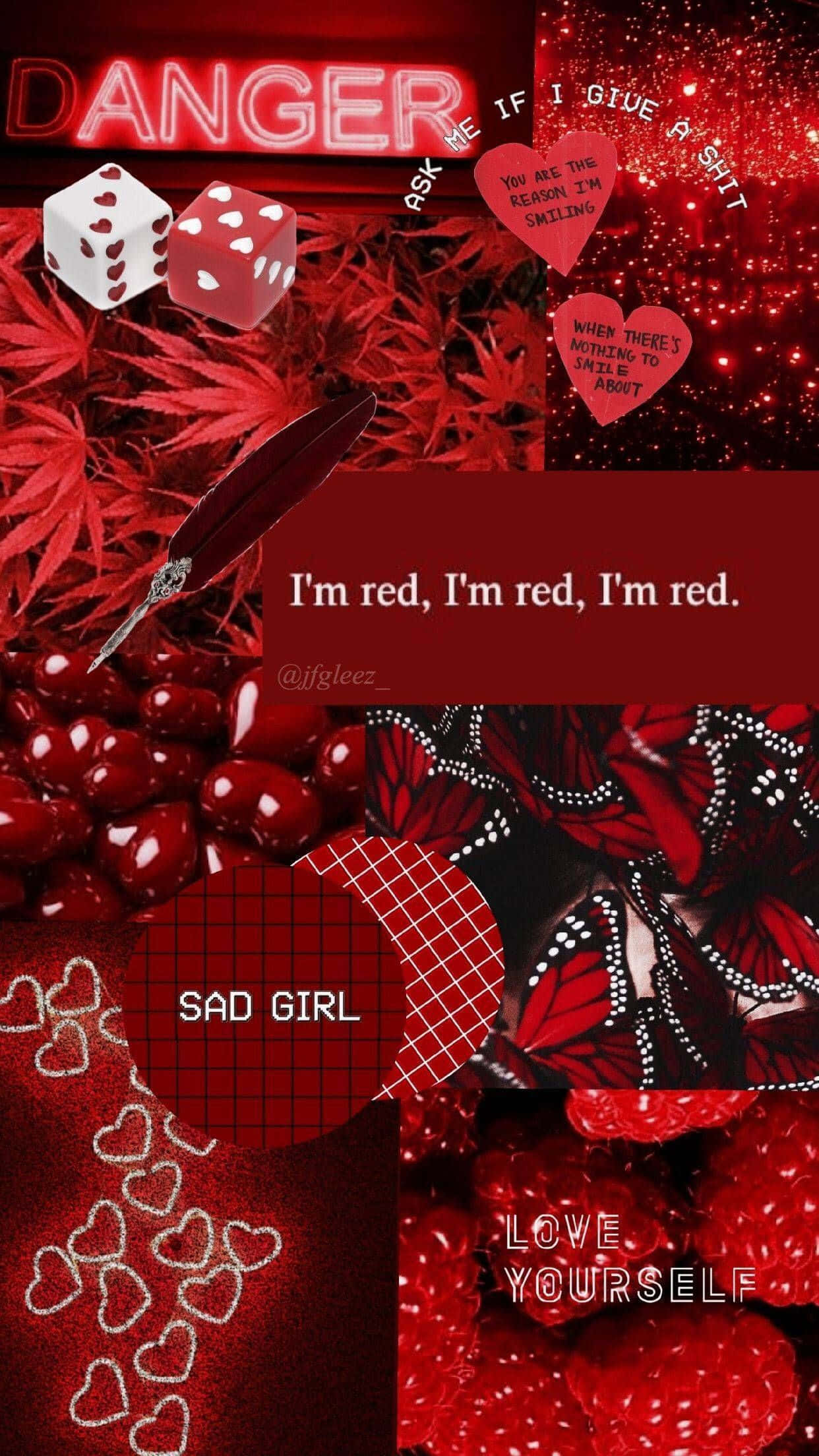 Escena Navideña Roja Tradicional Fondos de pantalla
